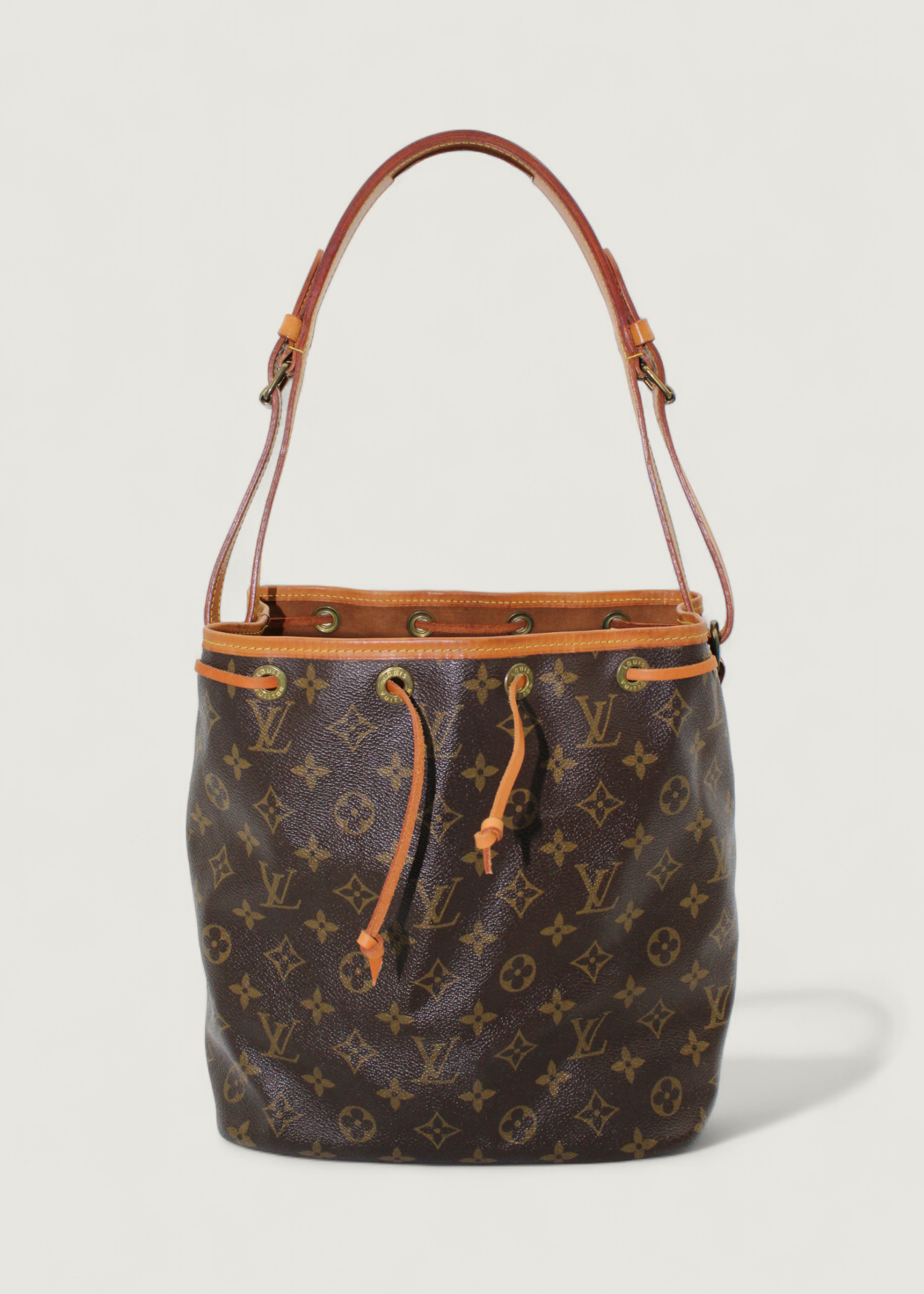 Preloved | Louis Vuitton Petit Noé Skuldertaske i Monogram Canvas