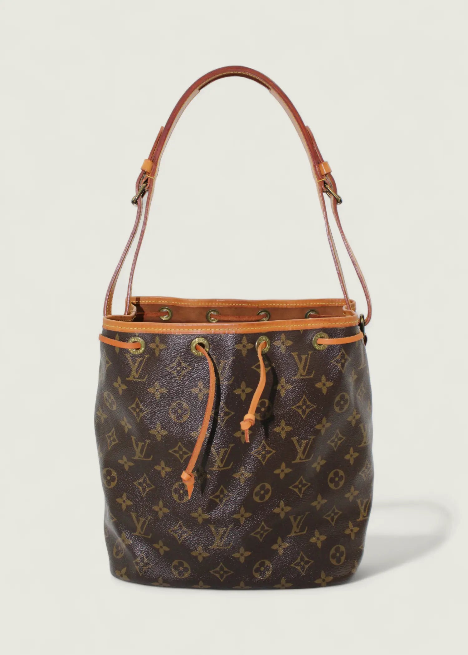 Preloved | Louis Vuitton Petit Noé Skuldertaske i Monogram Canvas Louis Vuitton