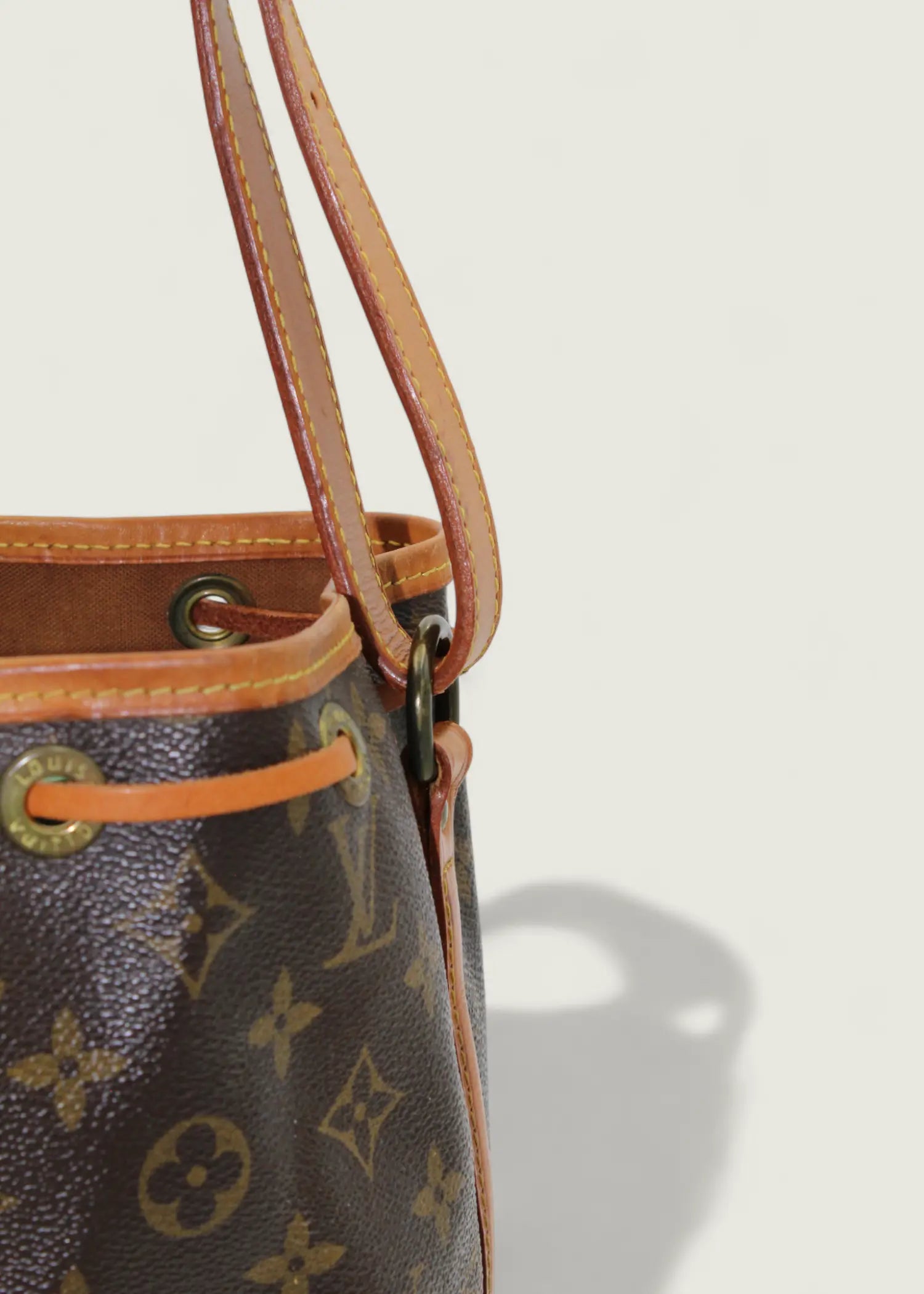 Preloved | Louis Vuitton Petit Noé Skuldertaske i Monogram Canvas Louis Vuitton