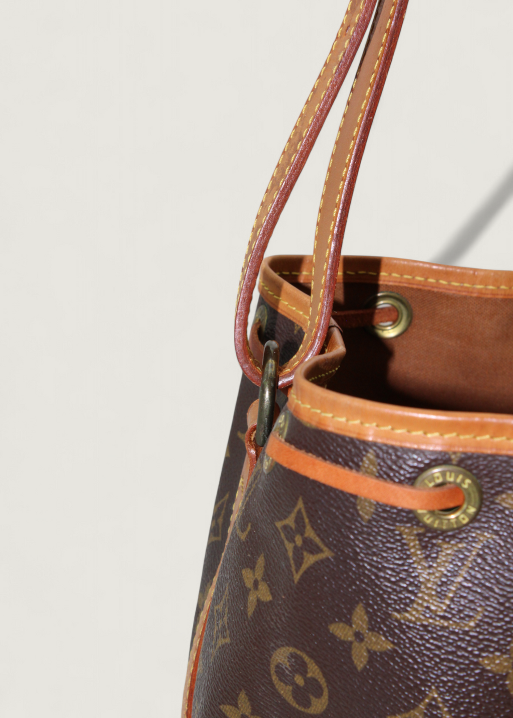 Preloved | Louis Vuitton Petit Noé Skuldertaske i Monogram Canvas