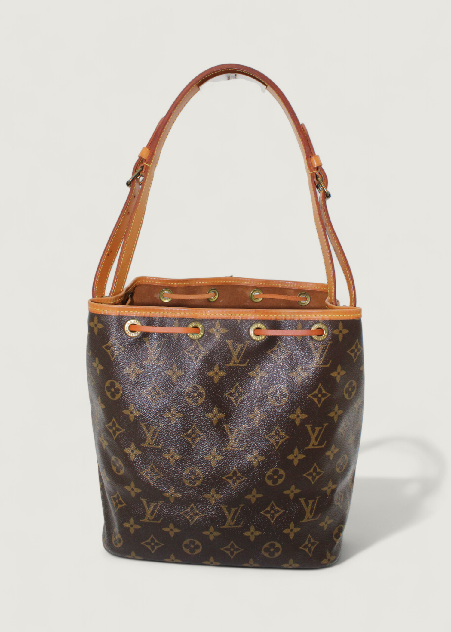 Preloved | Louis Vuitton Petit Noé Skuldertaske i Monogram Canvas