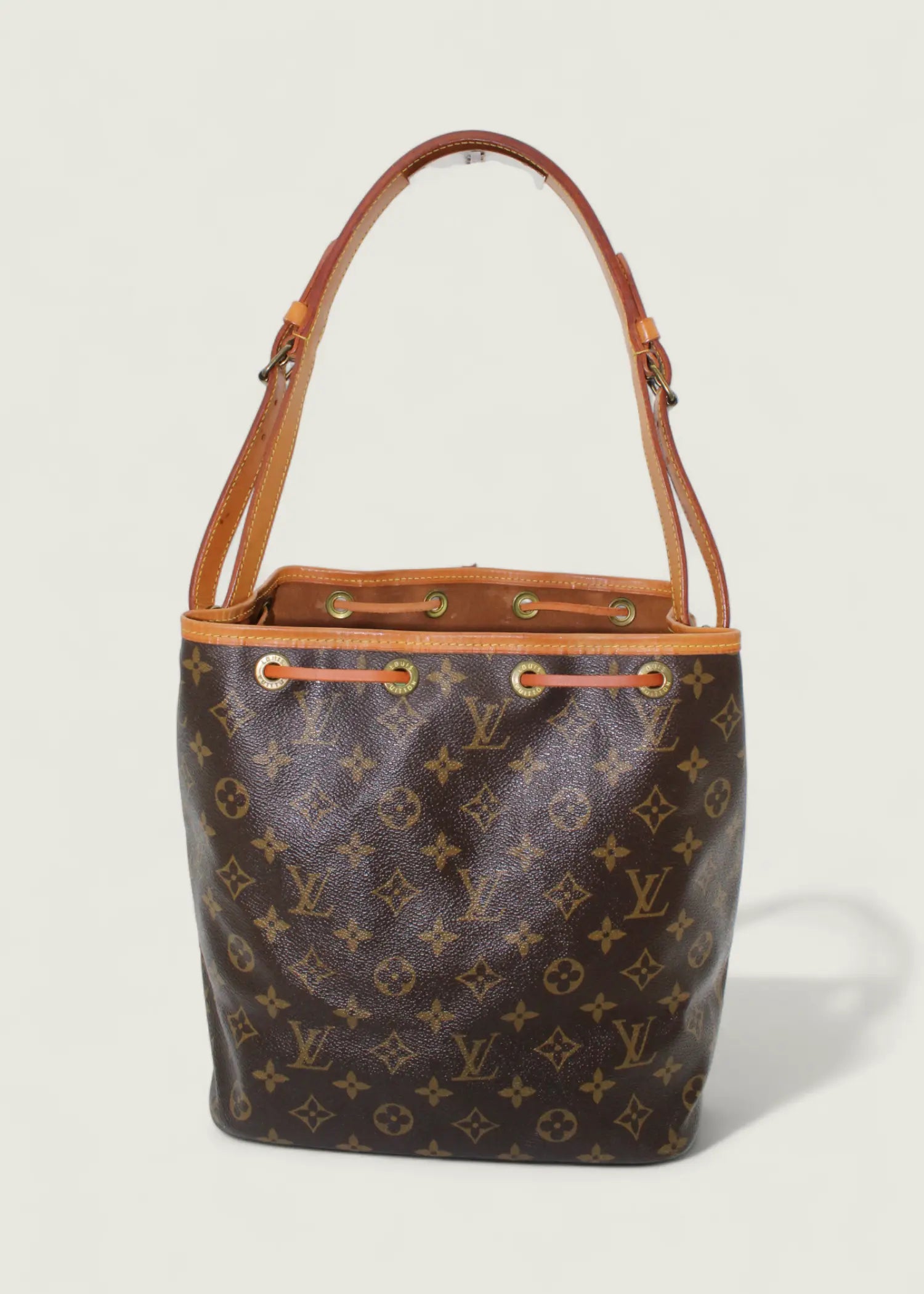 Preloved | Louis Vuitton Petit Noé Skuldertaske i Monogram Canvas Louis Vuitton