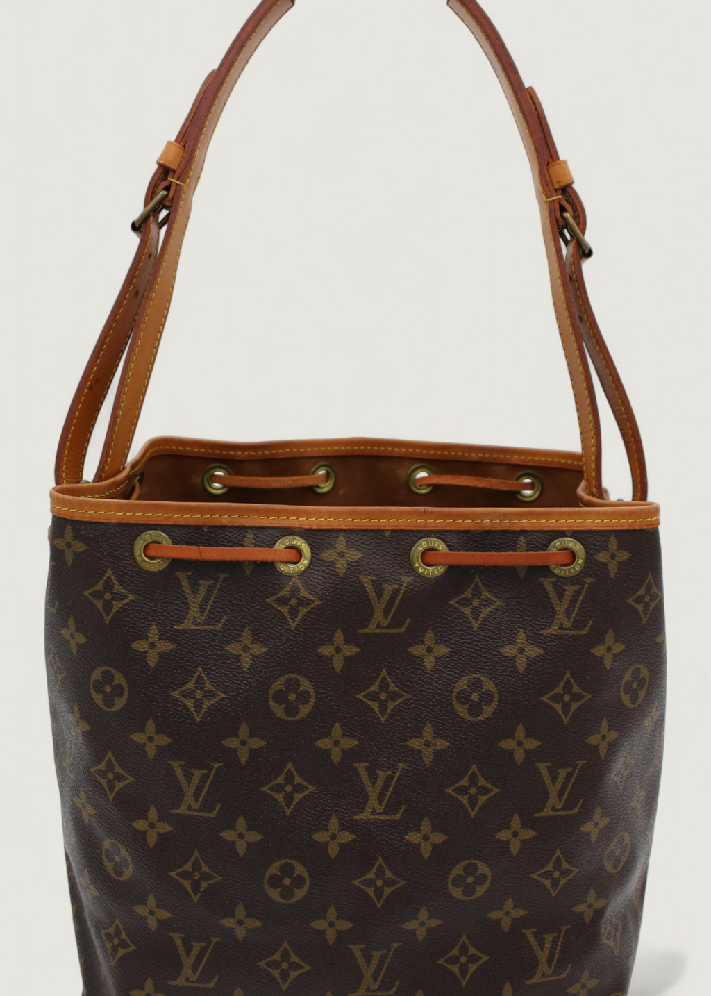 Preloved | Louis Vuitton Petit Noé Skuldertaske i Monogram Canvas