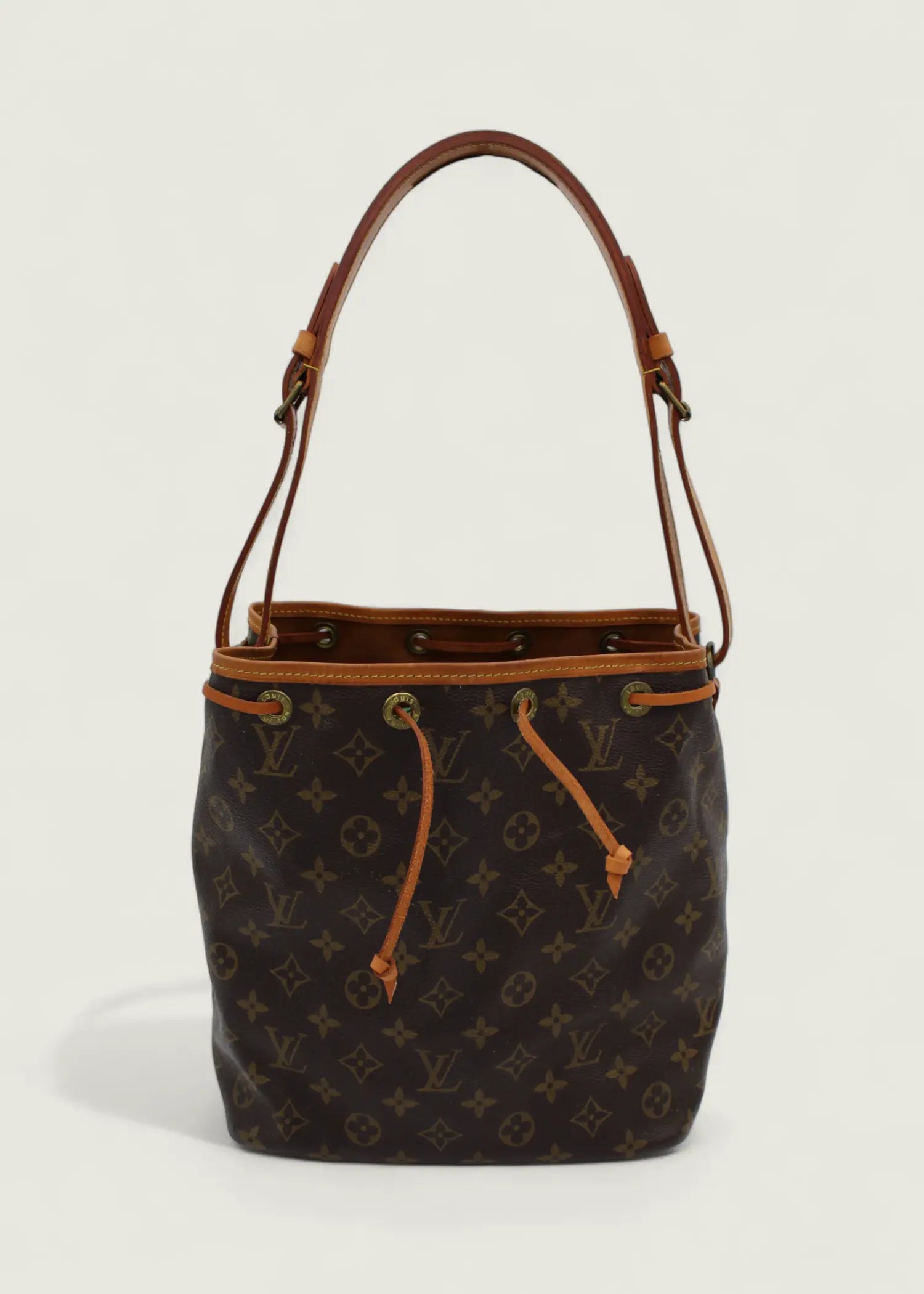 Preloved | Louis Vuitton Petit Noé Skuldertaske i Monogram Canvas Louis Vuitton
