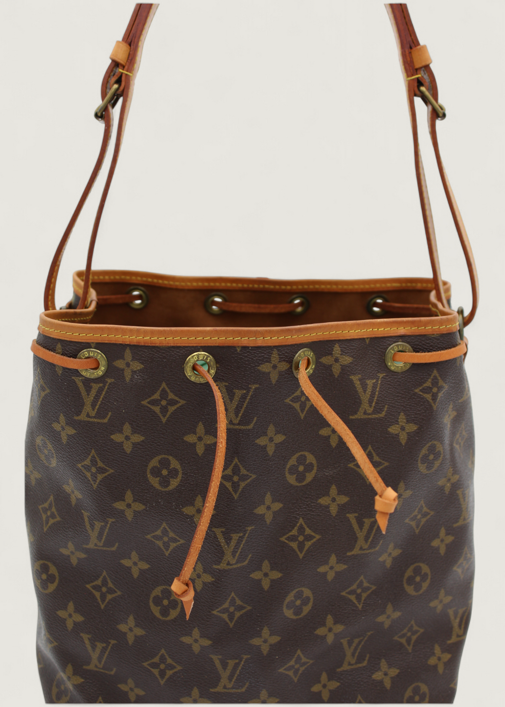 Preloved | Louis Vuitton Petit Noé Skuldertaske i Monogram Canvas