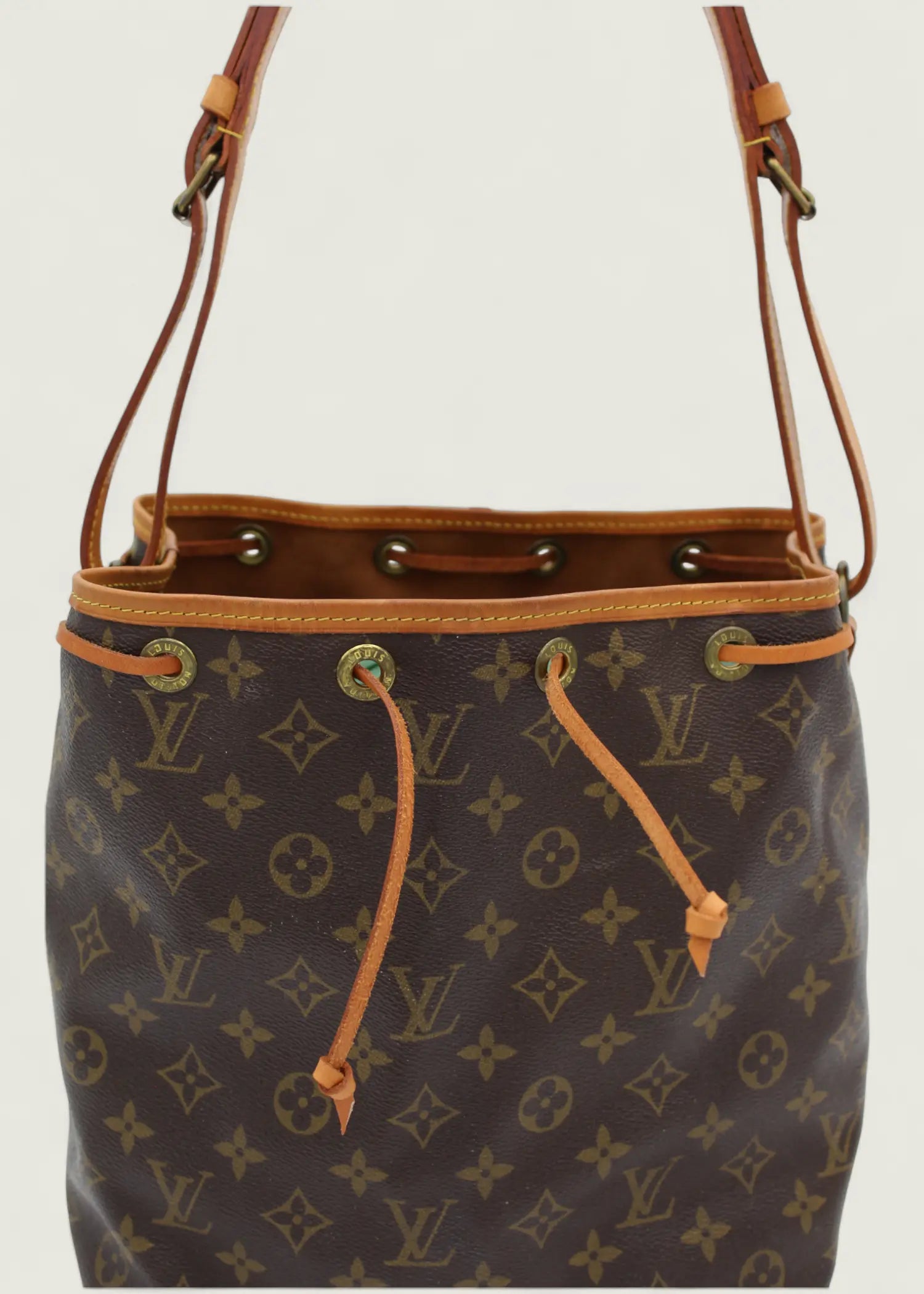 Preloved | Louis Vuitton Petit Noé Skuldertaske i Monogram Canvas Louis Vuitton