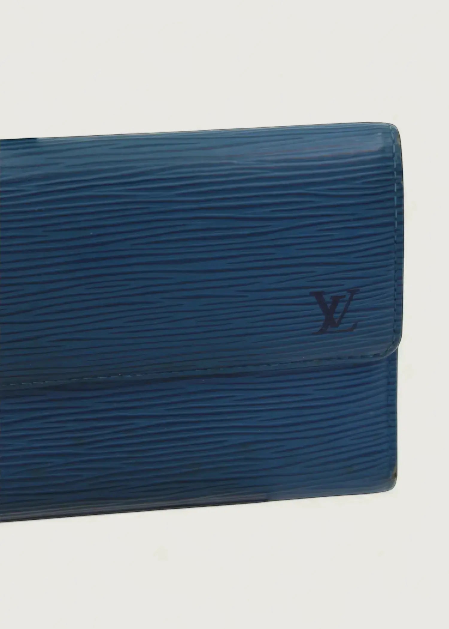 Preloved | Louis Vuitton Porto Tresor International Wallet i Blåt Epi Læder Louis Vuitton
