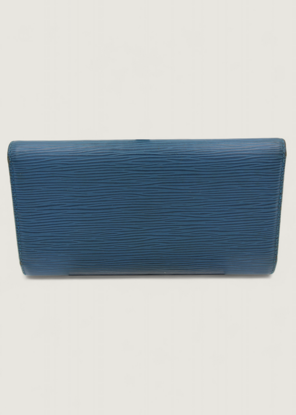 Preloved | Louis Vuitton Porto Tresor International Wallet i Blåt Epi Læder