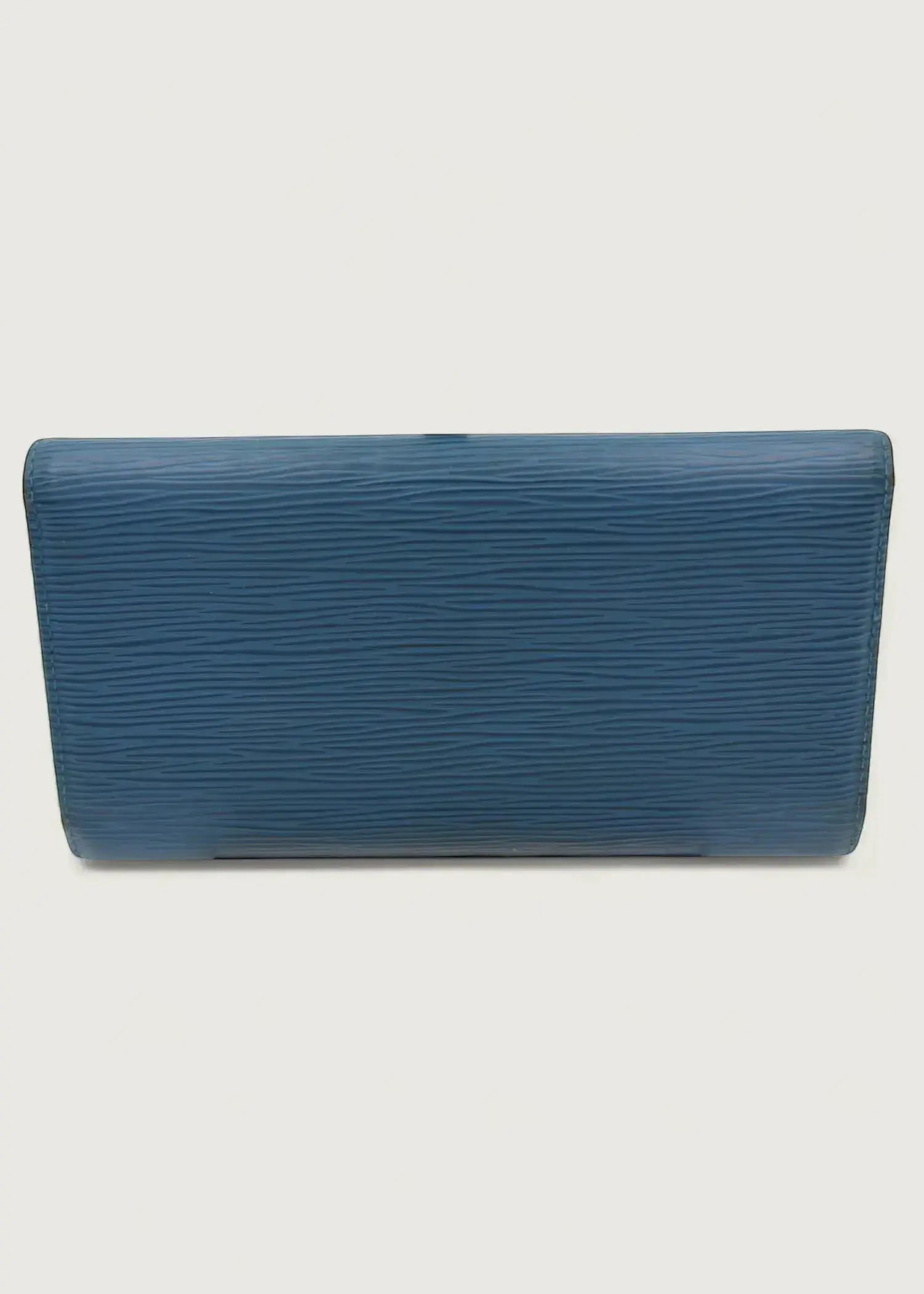 Preloved | Louis Vuitton Porto Tresor International Wallet i Blåt Epi Læder Louis Vuitton
