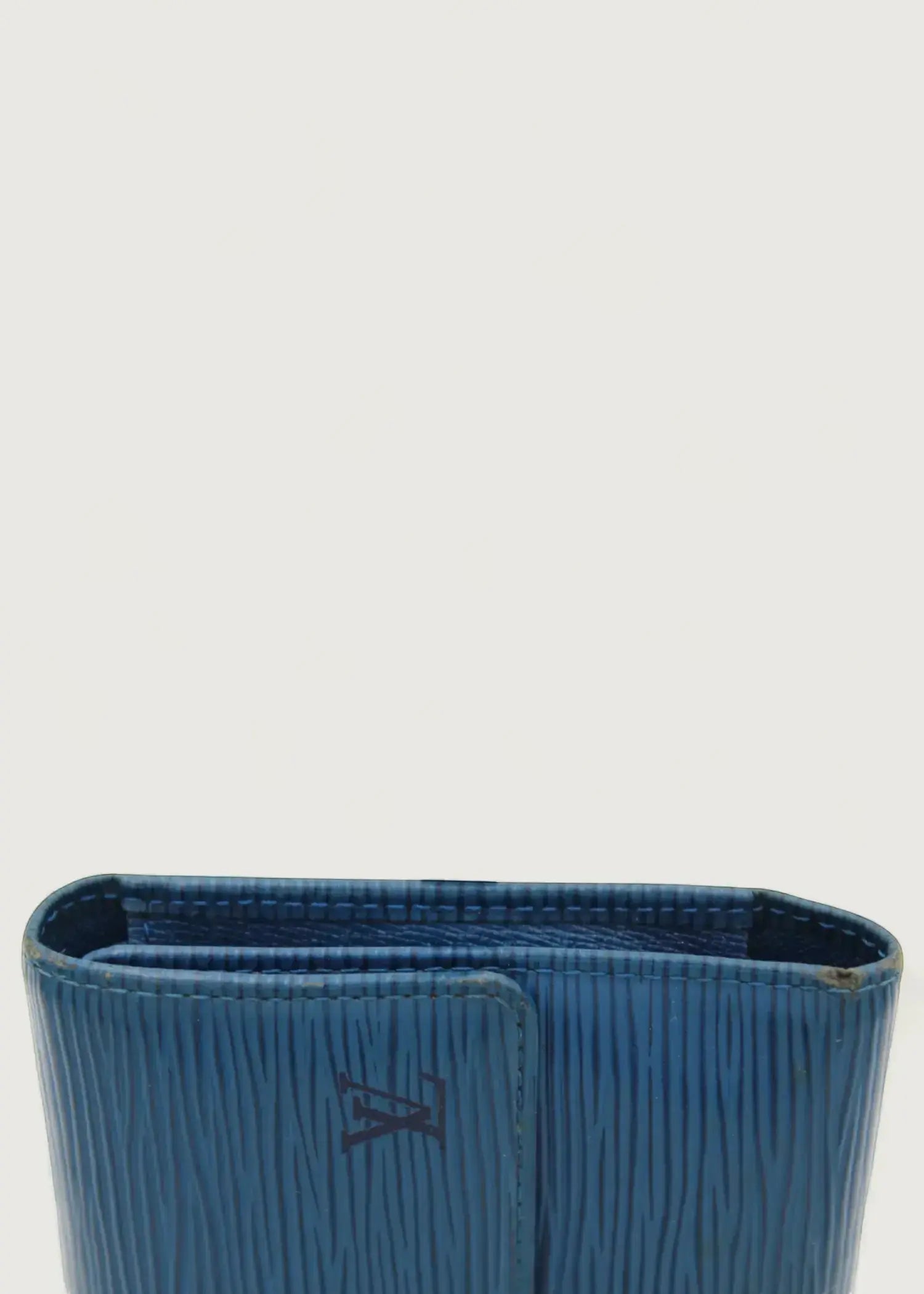 Preloved | Louis Vuitton Porto Tresor International Wallet i Blåt Epi Læder Louis Vuitton