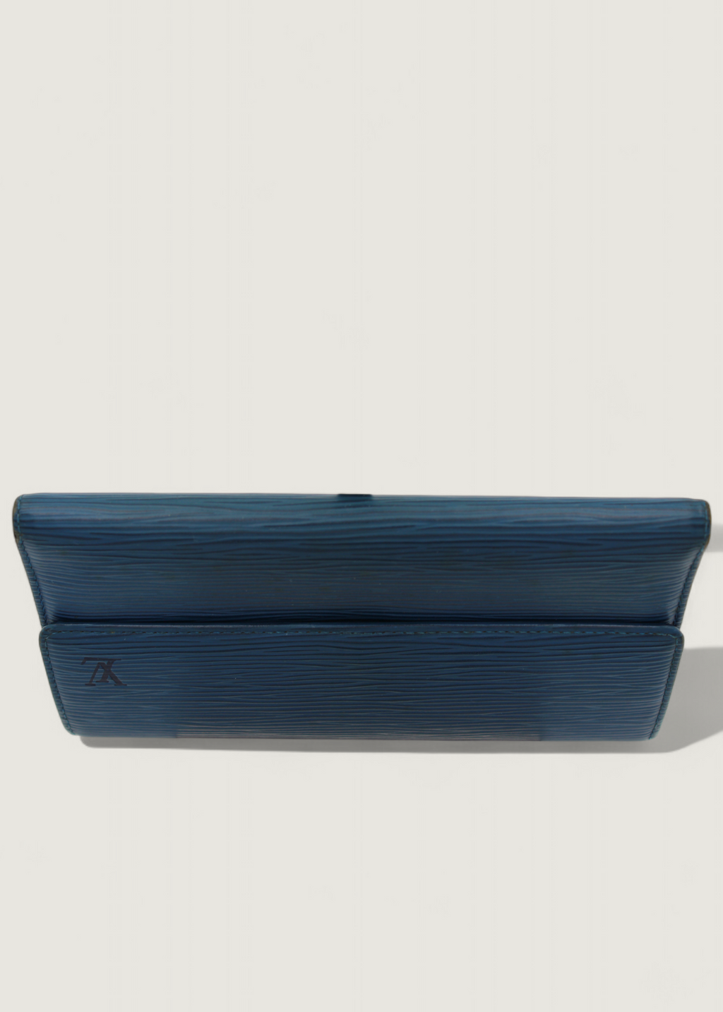 Preloved | Louis Vuitton Porto Tresor International Wallet i Blåt Epi Læder