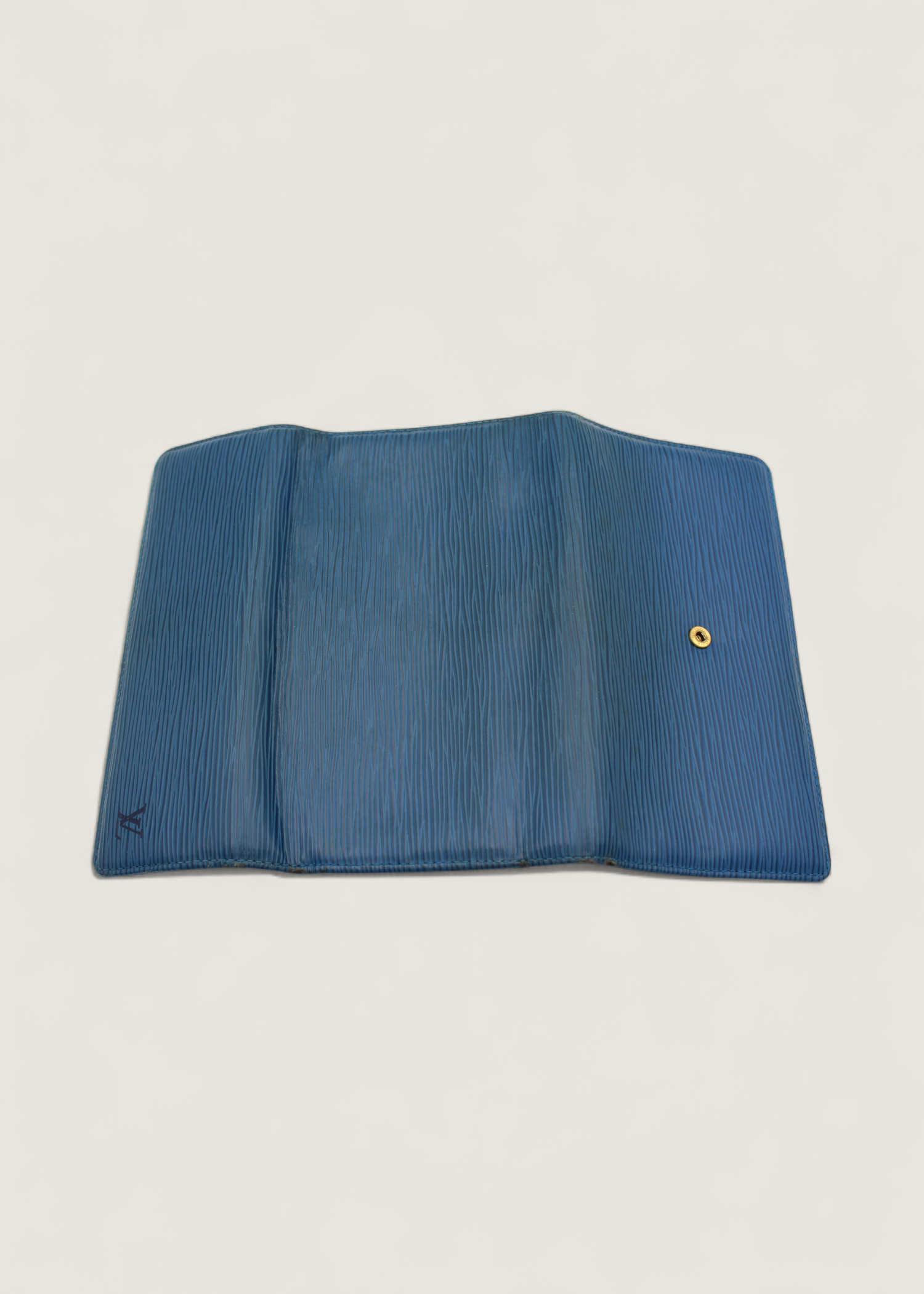 Preloved | Louis Vuitton Porto Tresor International Wallet i Blåt Epi Læder