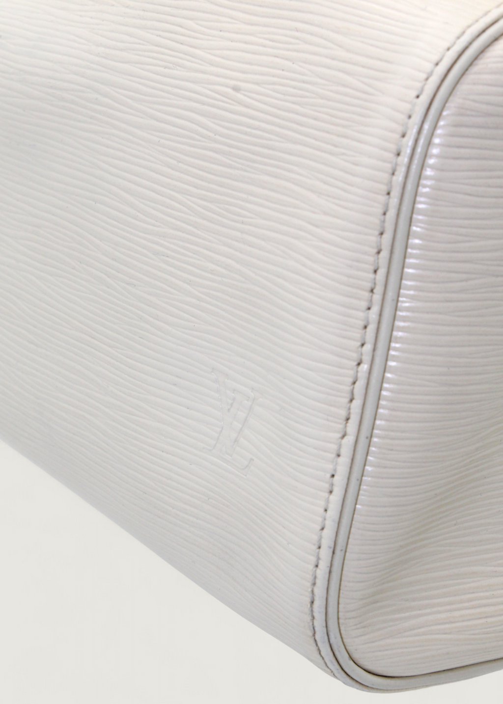 Preloved | Louis Vuitton Speedie 30 Håndtaske i Hvid Epi Læder