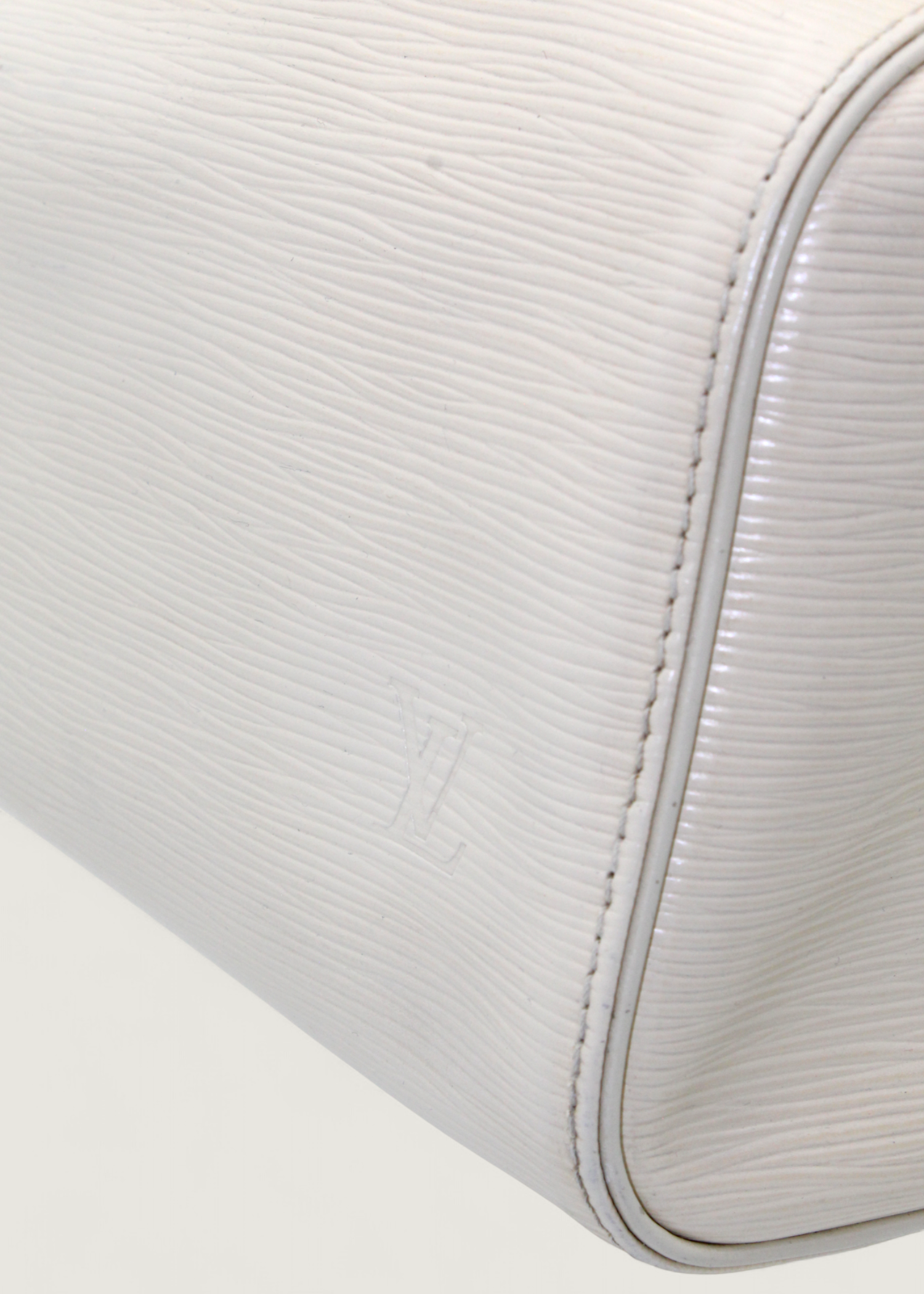 Preloved | Louis Vuitton Speedie 30 Håndtaske i Hvid Epi Læder