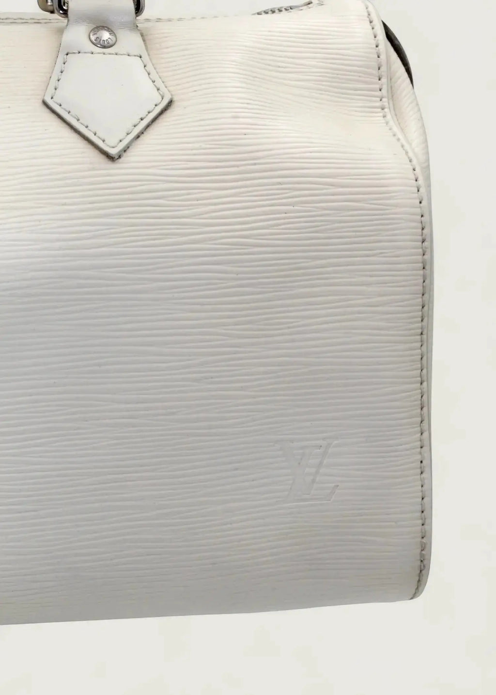 Preloved | Louis Vuitton Speedie 30 Håndtaske i Hvid Epi Læder Louis Vuitton