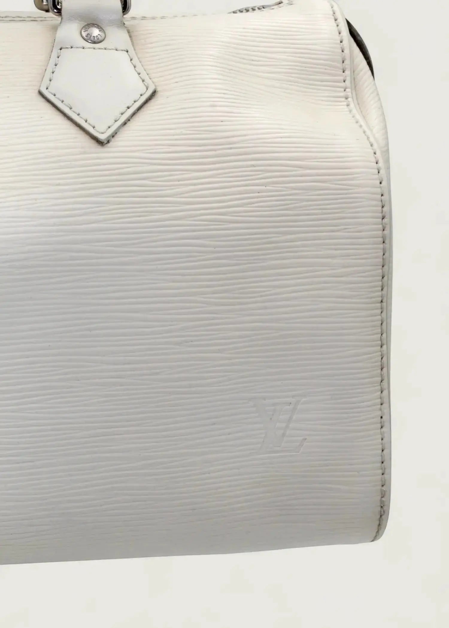 Preloved | Louis Vuitton Speedie 30 Håndtaske i Hvid Epi Læder Louis Vuitton