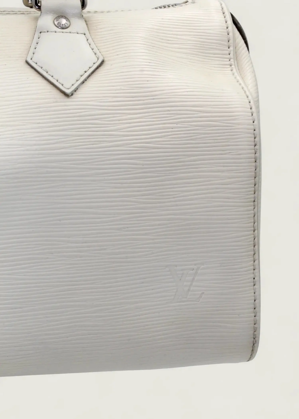 Preloved | Louis Vuitton Speedie 30 Håndtaske i Hvid Epi Læder Louis Vuitton