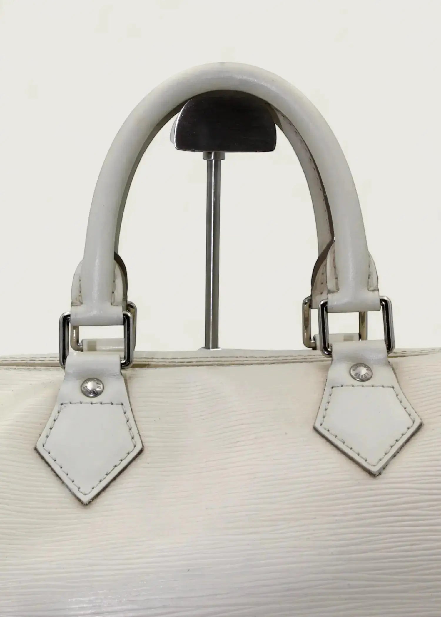 Preloved | Louis Vuitton Speedie 30 Håndtaske i Hvid Epi Læder Louis Vuitton