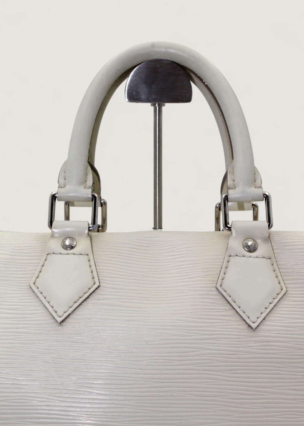 Preloved | Louis Vuitton Speedie 30 Håndtaske i Hvid Epi Læder