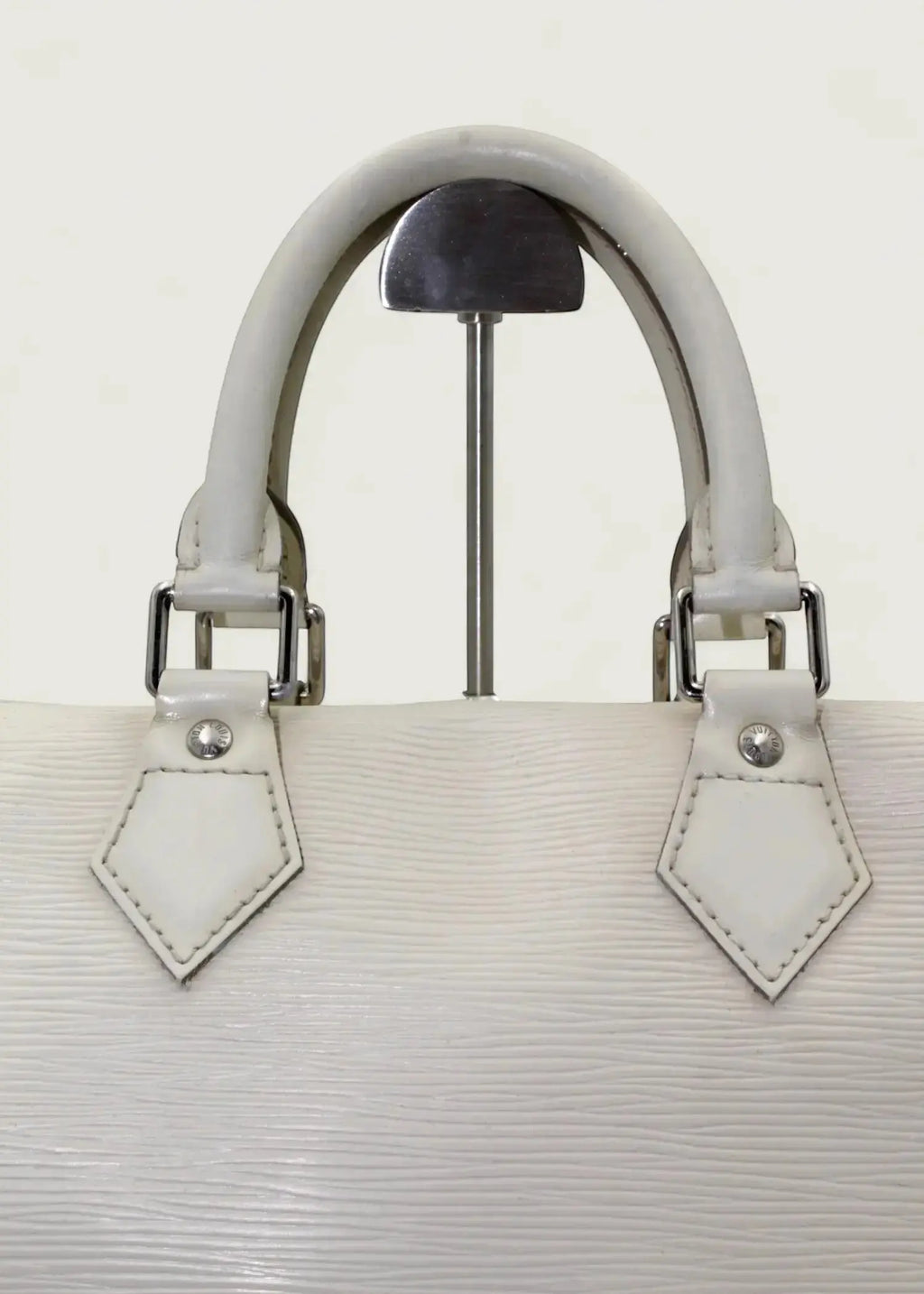 Preloved | Louis Vuitton Speedie 30 Håndtaske i Hvid Epi Læder Louis Vuitton