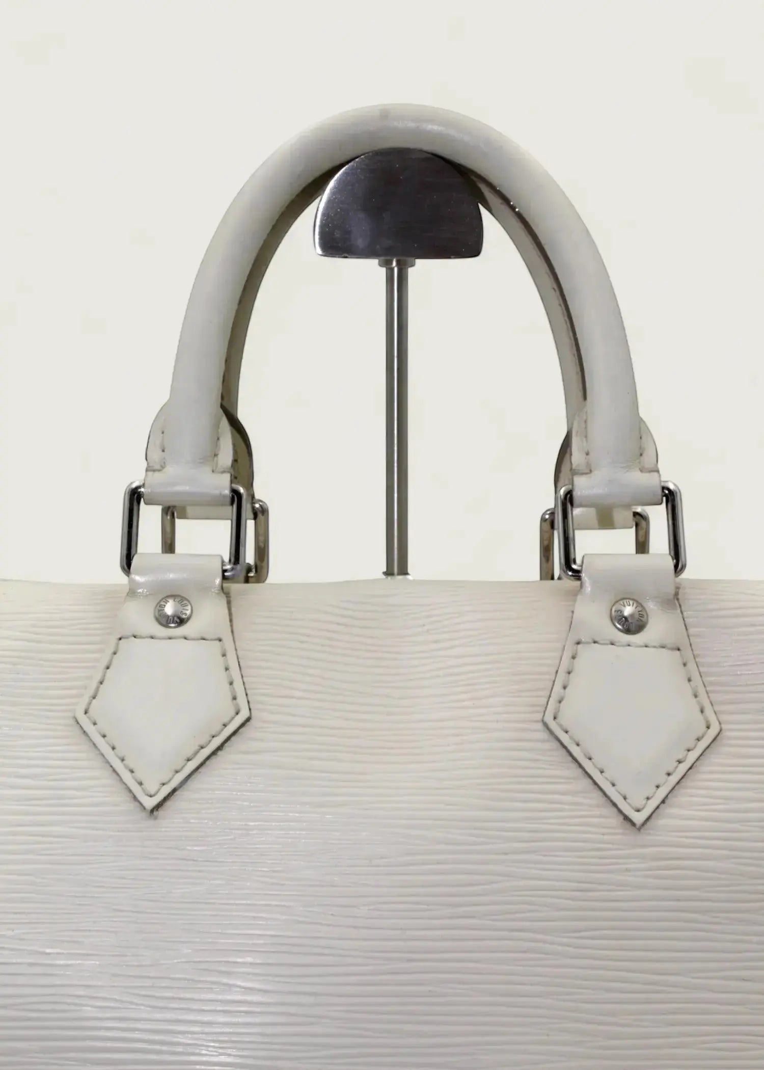 Preloved | Louis Vuitton Speedie 30 Håndtaske i Hvid Epi Læder Louis Vuitton