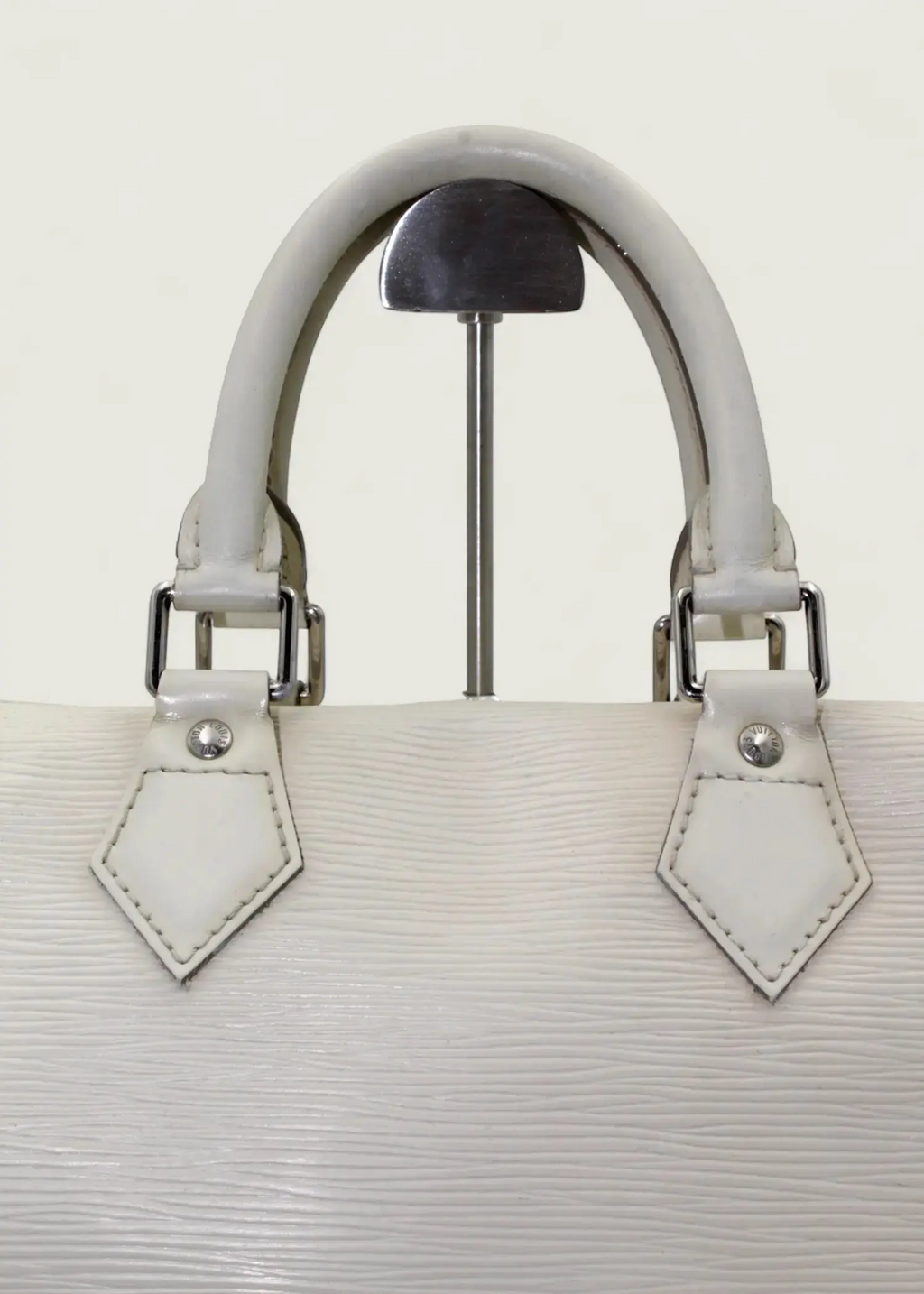 Preloved | Louis Vuitton Speedie 30 Håndtaske i Hvid Epi Læder Louis Vuitton