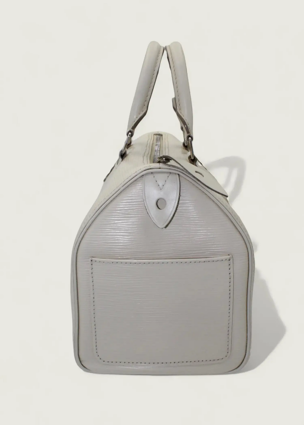 Preloved | Louis Vuitton Speedie 30 Håndtaske i Hvid Epi Læder Louis Vuitton