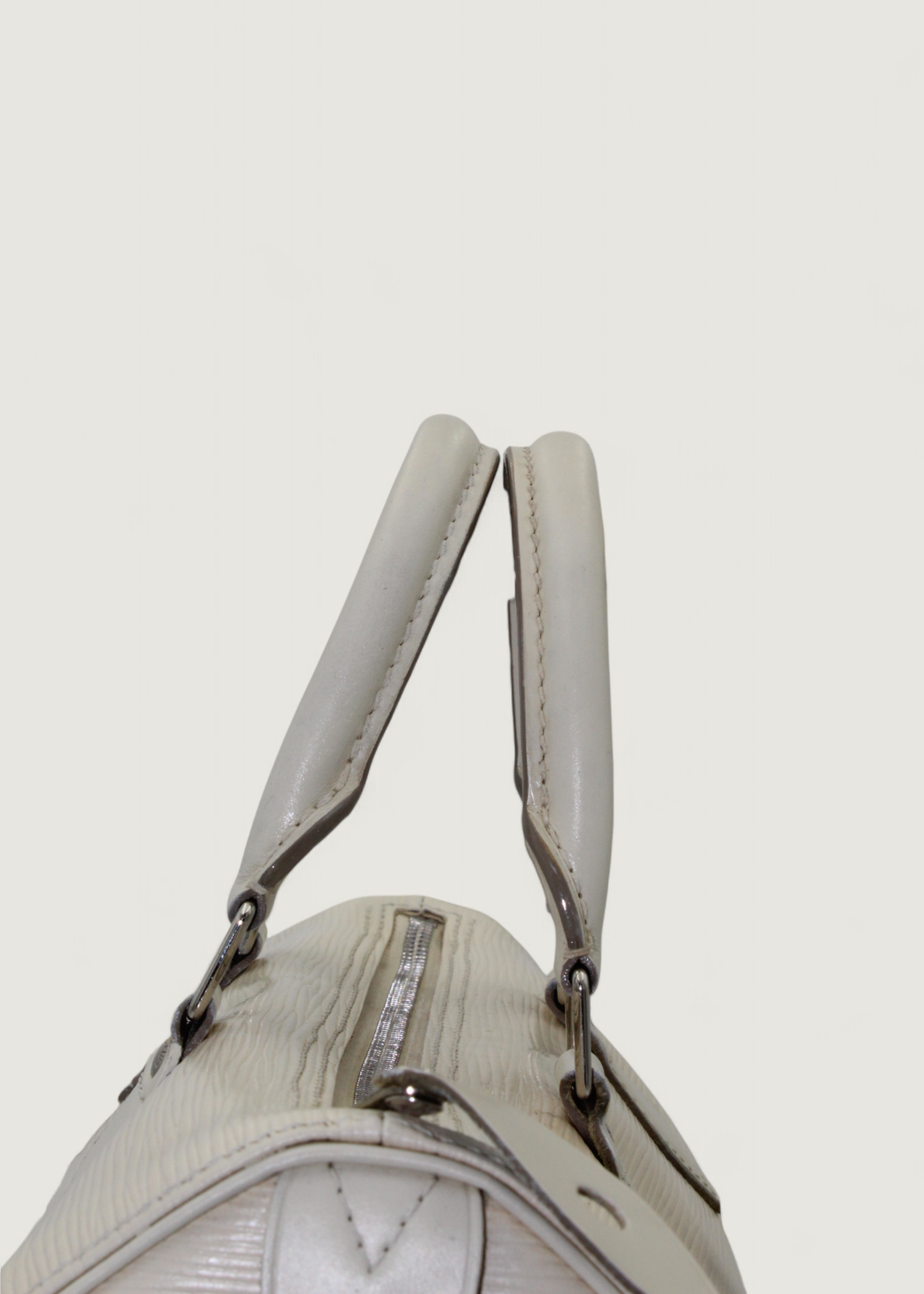 Preloved | Louis Vuitton Speedie 30 Håndtaske i Hvid Epi Læder