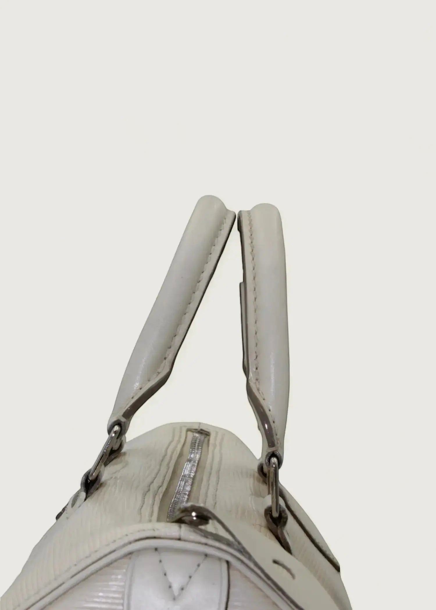 Preloved | Louis Vuitton Speedie 30 Håndtaske i Hvid Epi Læder Louis Vuitton