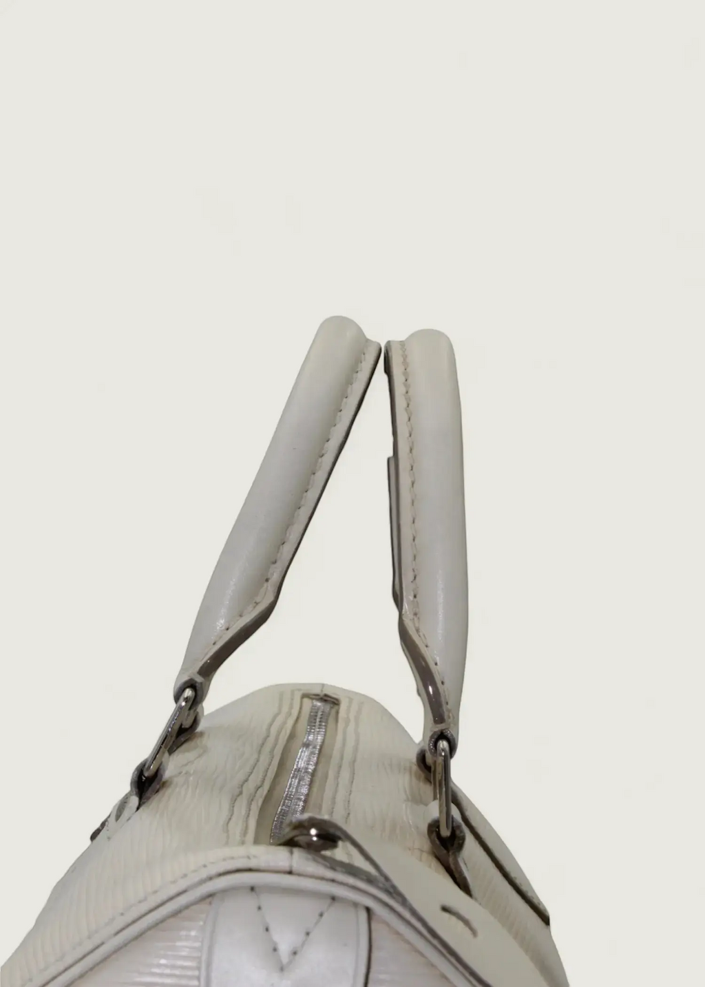 Preloved | Louis Vuitton Speedie 30 Håndtaske i Hvid Epi Læder Louis Vuitton