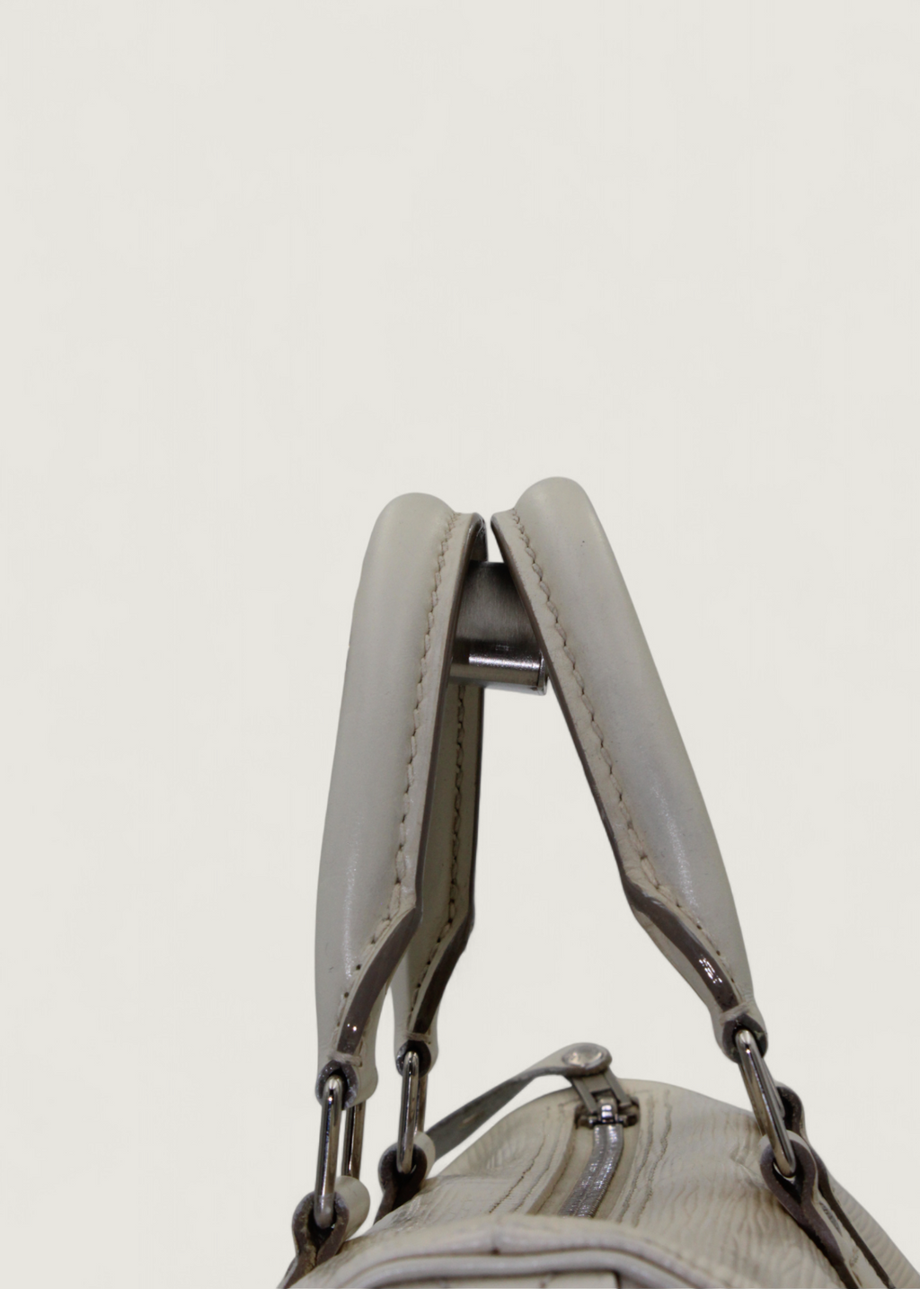 Preloved | Louis Vuitton Speedie 30 Håndtaske i Hvid Epi Læder