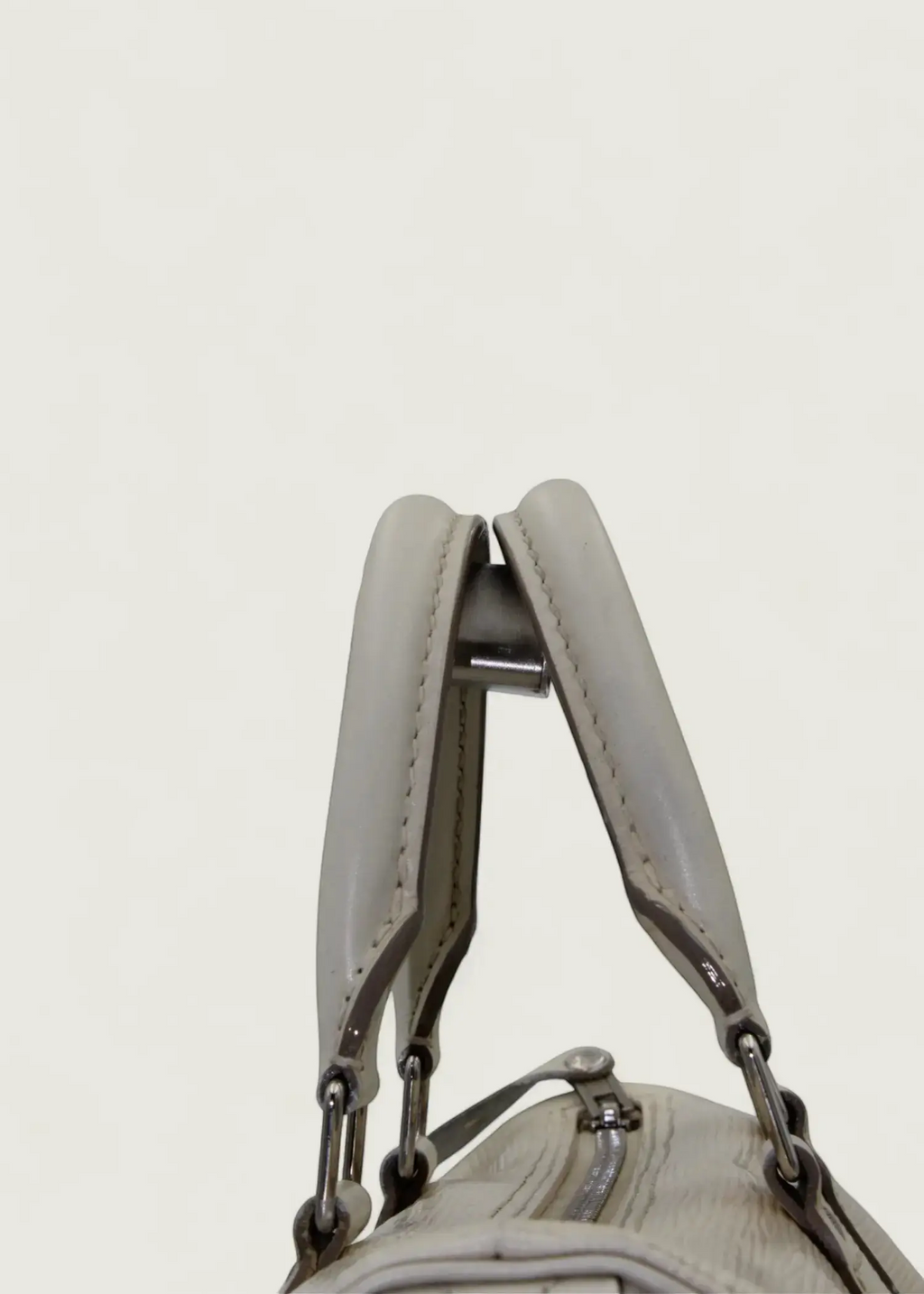 Preloved | Louis Vuitton Speedie 30 Håndtaske i Hvid Epi Læder Louis Vuitton