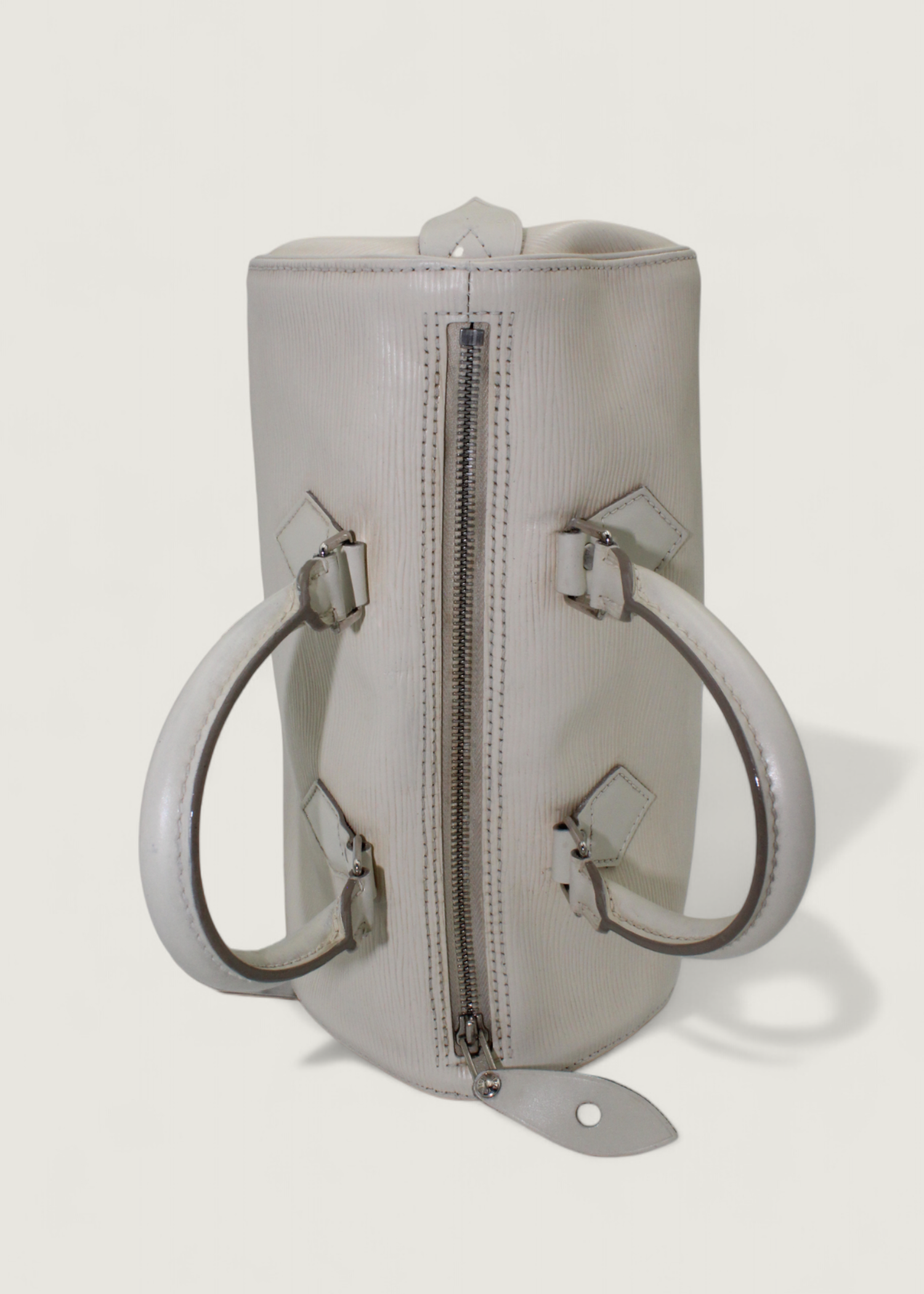 Preloved | Louis Vuitton Speedie 30 Håndtaske i Hvid Epi Læder