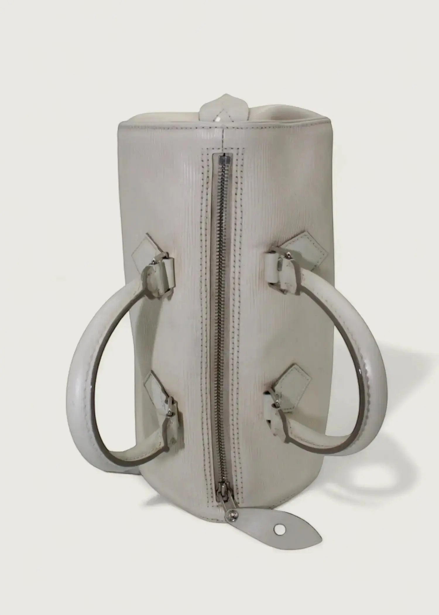 Preloved | Louis Vuitton Speedie 30 Håndtaske i Hvid Epi Læder Louis Vuitton