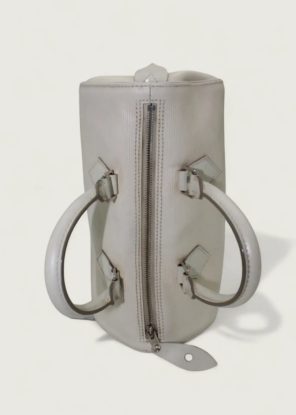 Preloved | Louis Vuitton Speedie 30 Håndtaske i Hvid Epi Læder Louis Vuitton