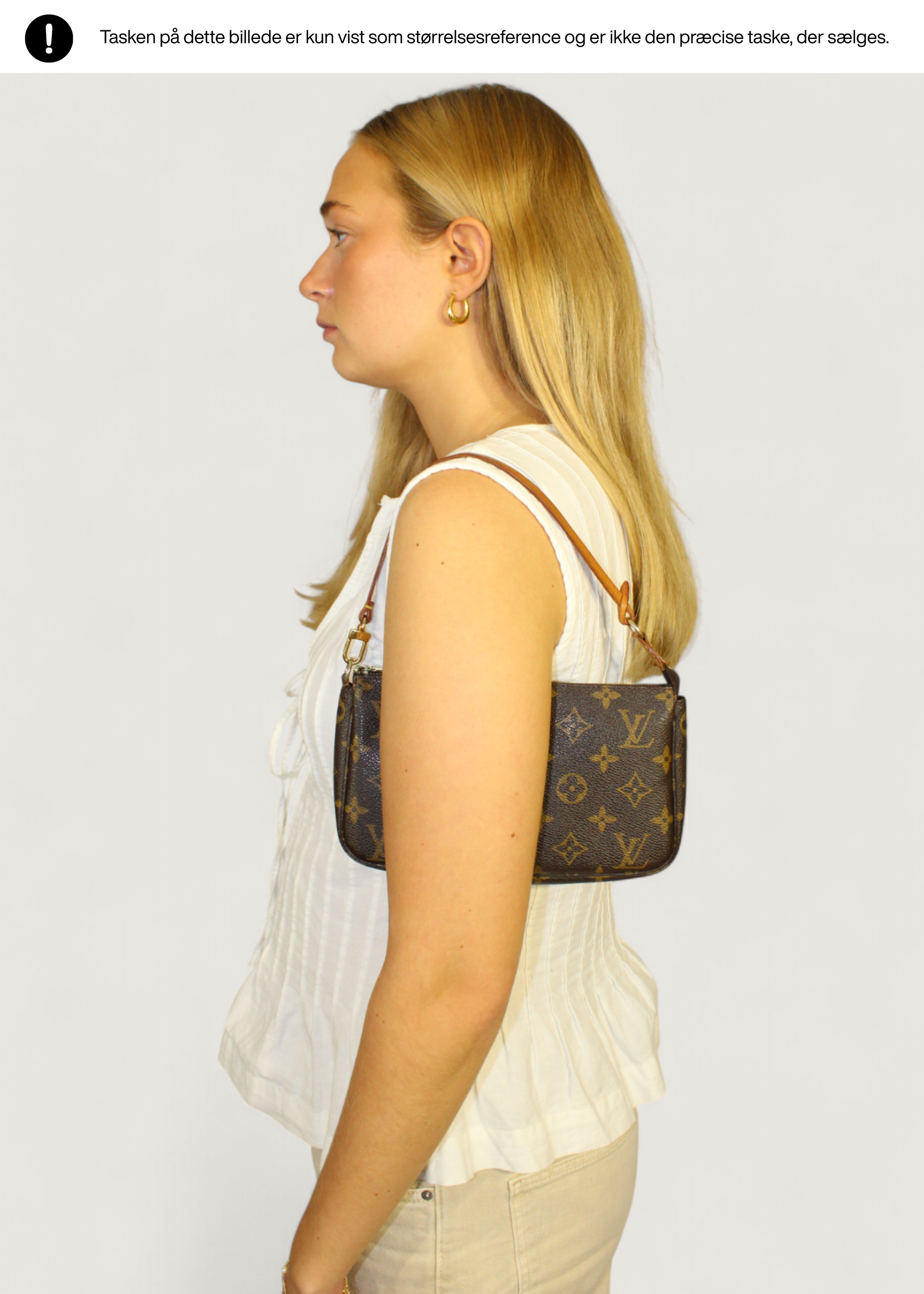 Preloved | Louis Vuitton x Stephen Sprouse Graffiti Pochette Accessoires i Khaki Monogram