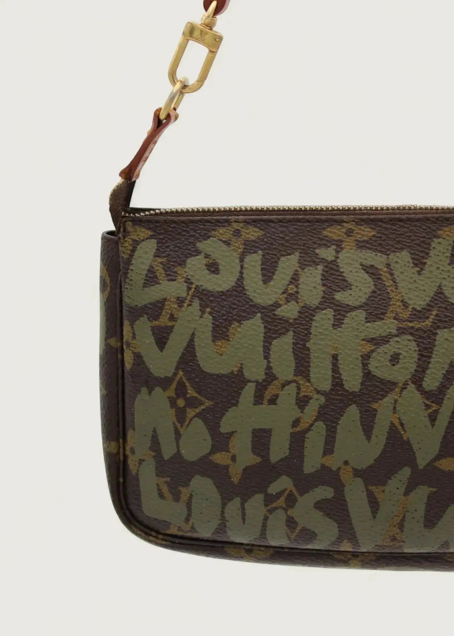 Preloved | Louis Vuitton x Stephen Sprouse Graffiti Pochette Accessoires i Khaki Monogram Louis Vuitton