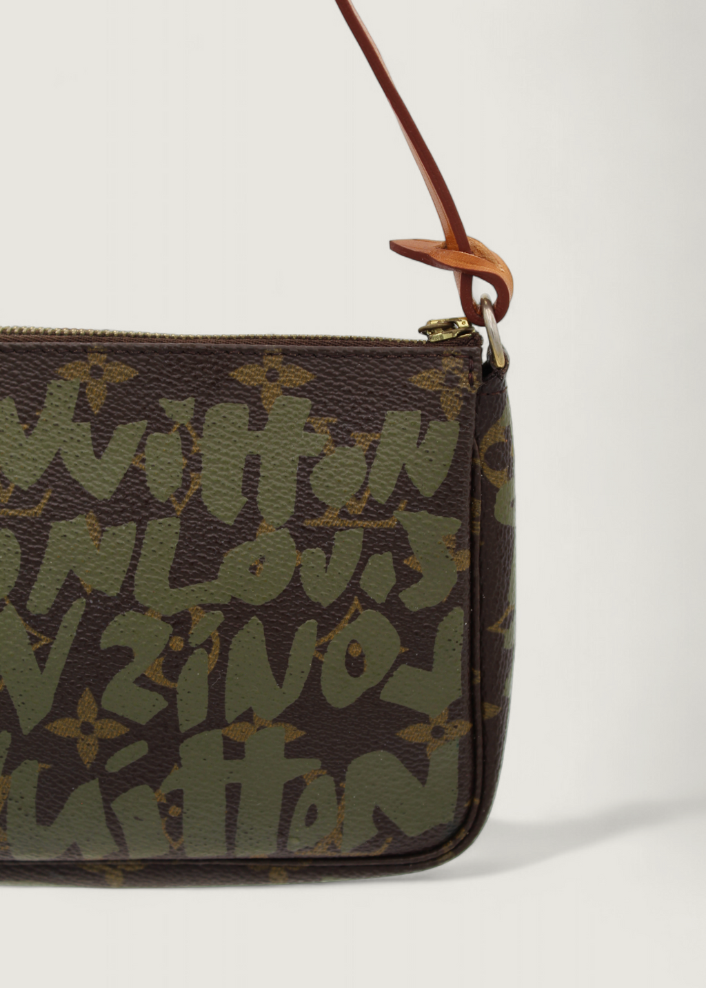 Preloved | Louis Vuitton x Stephen Sprouse Graffiti Pochette Accessoires i Khaki Monogram