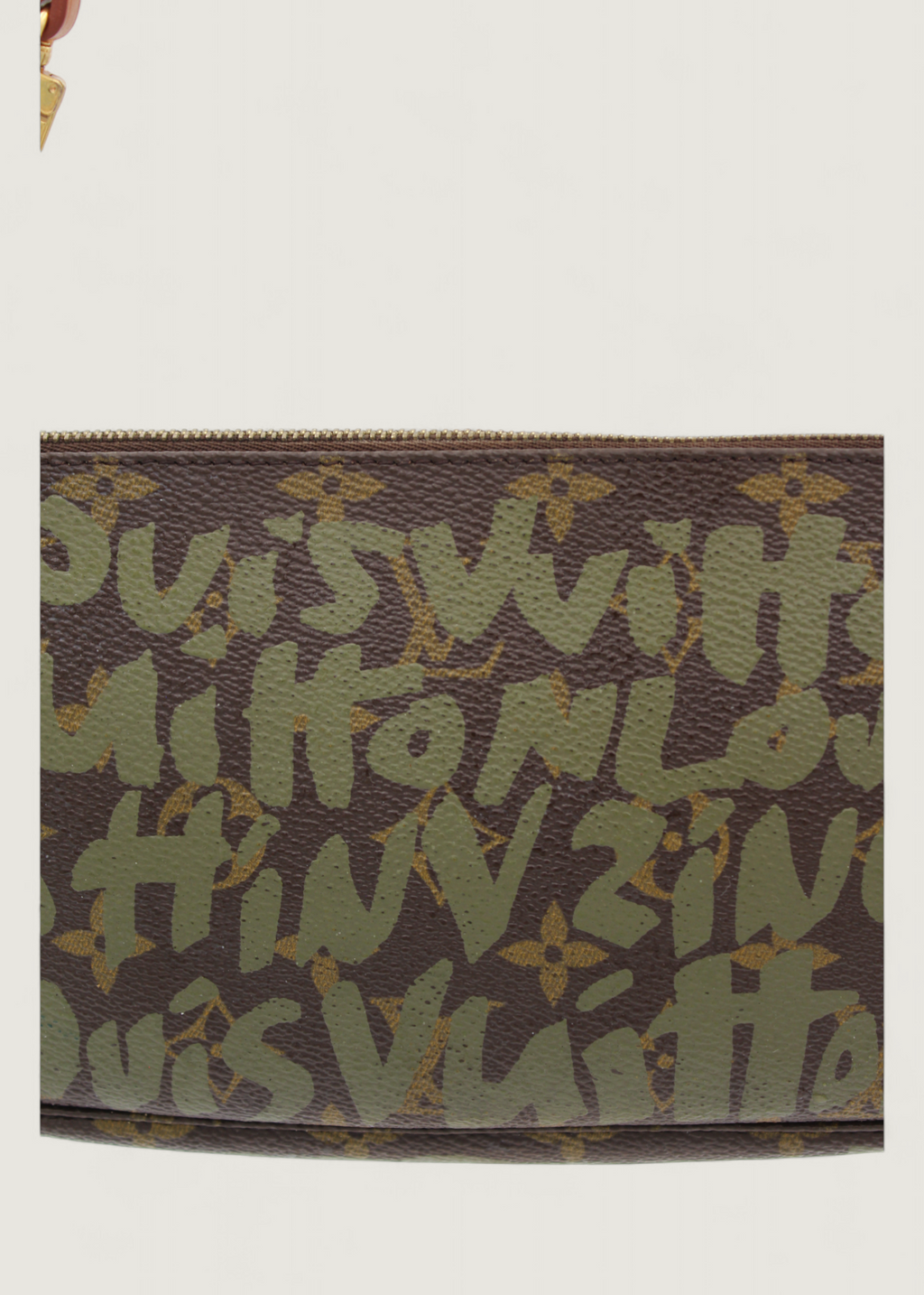 Preloved | Louis Vuitton x Stephen Sprouse Graffiti Pochette Accessoires i Khaki Monogram