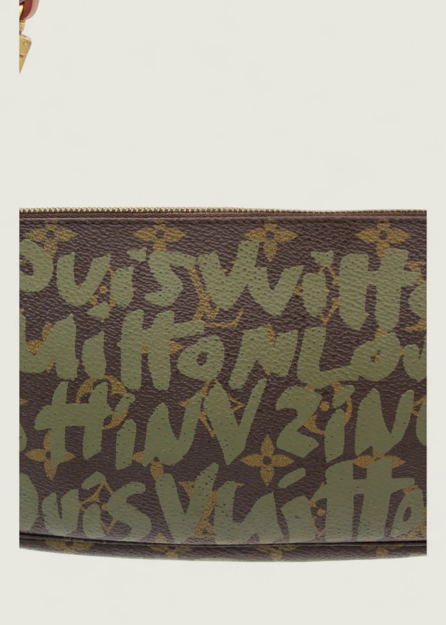 Preloved | Louis Vuitton x Stephen Sprouse Graffiti Pochette Accessoires i Khaki Monogram Louis Vuitton