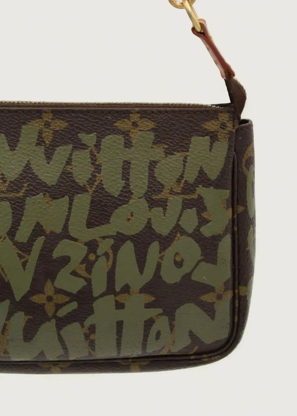 Preloved | Louis Vuitton x Stephen Sprouse Graffiti Pochette Accessoires i Khaki Monogram Louis Vuitton