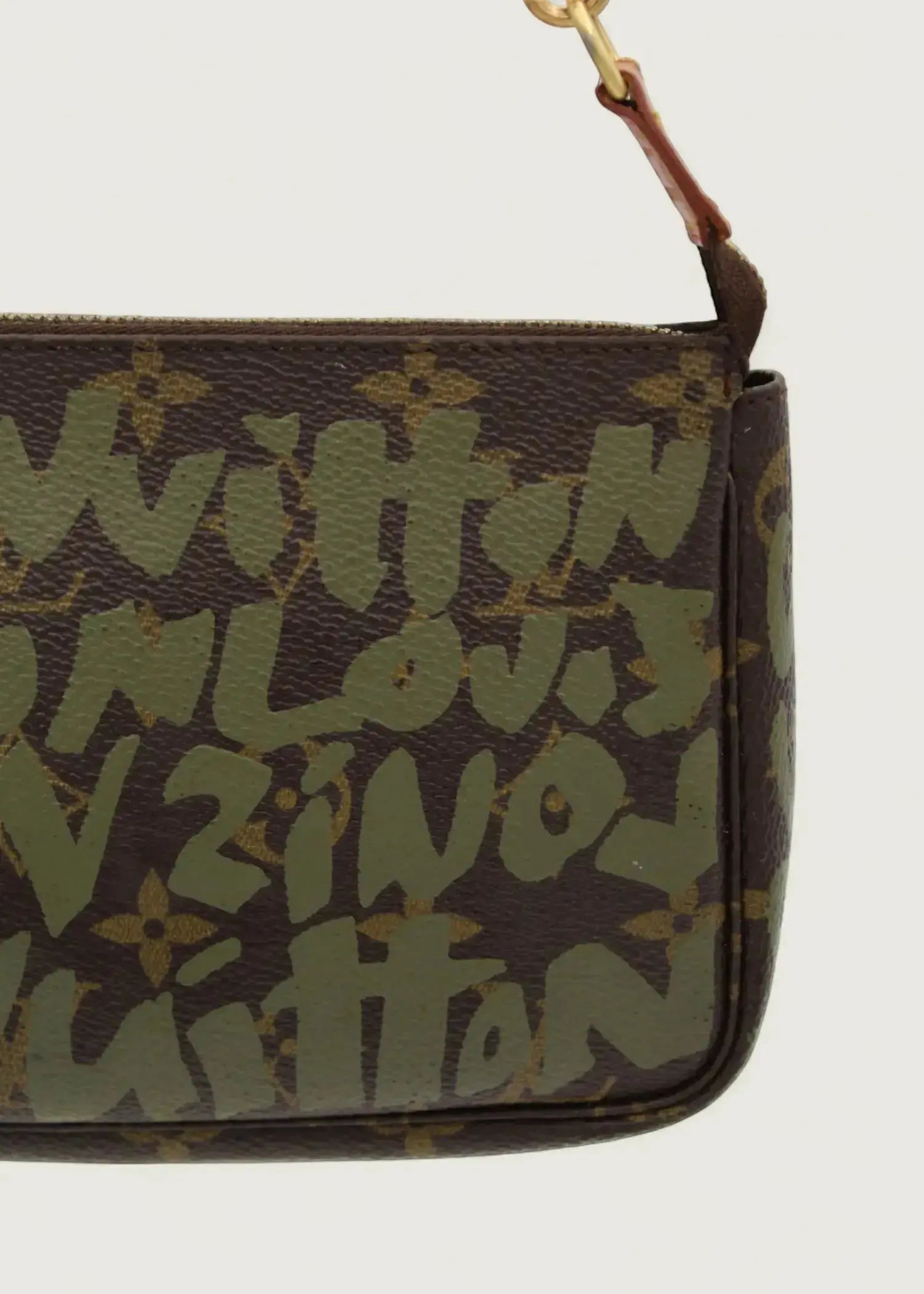Preloved | Louis Vuitton x Stephen Sprouse Graffiti Pochette Accessoires i Khaki Monogram Louis Vuitton