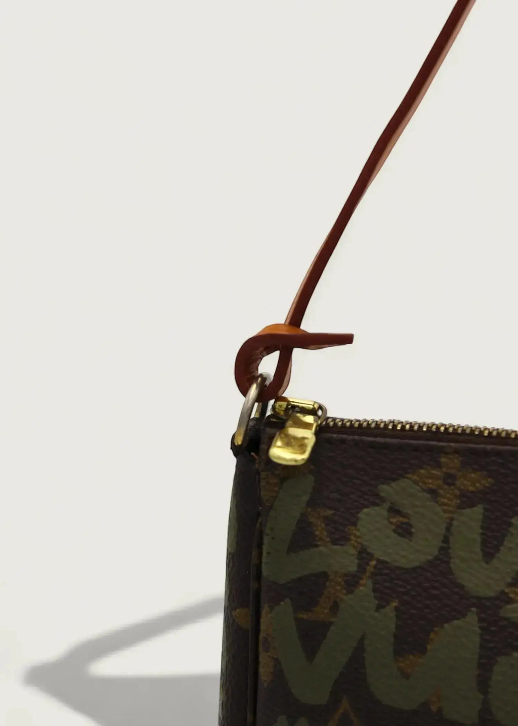 Preloved | Louis Vuitton x Stephen Sprouse Graffiti Pochette Accessoires i Khaki Monogram Louis Vuitton