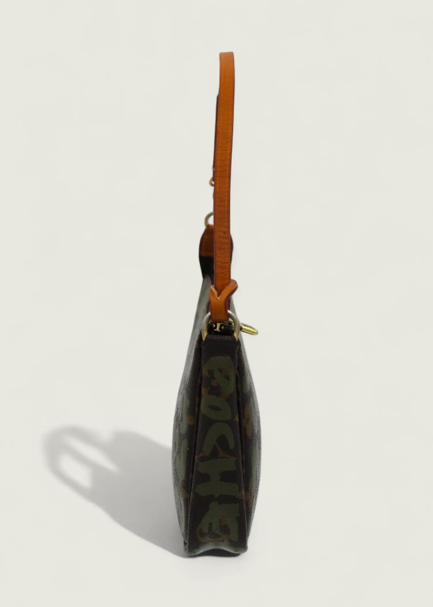 Preloved | Louis Vuitton x Stephen Sprouse Graffiti Pochette Accessoires i Khaki Monogram Louis Vuitton