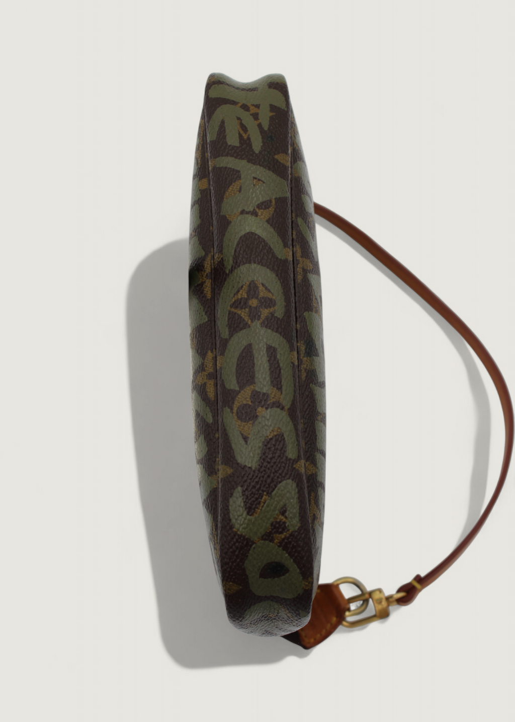Preloved | Louis Vuitton x Stephen Sprouse Graffiti Pochette Accessoires i Khaki Monogram