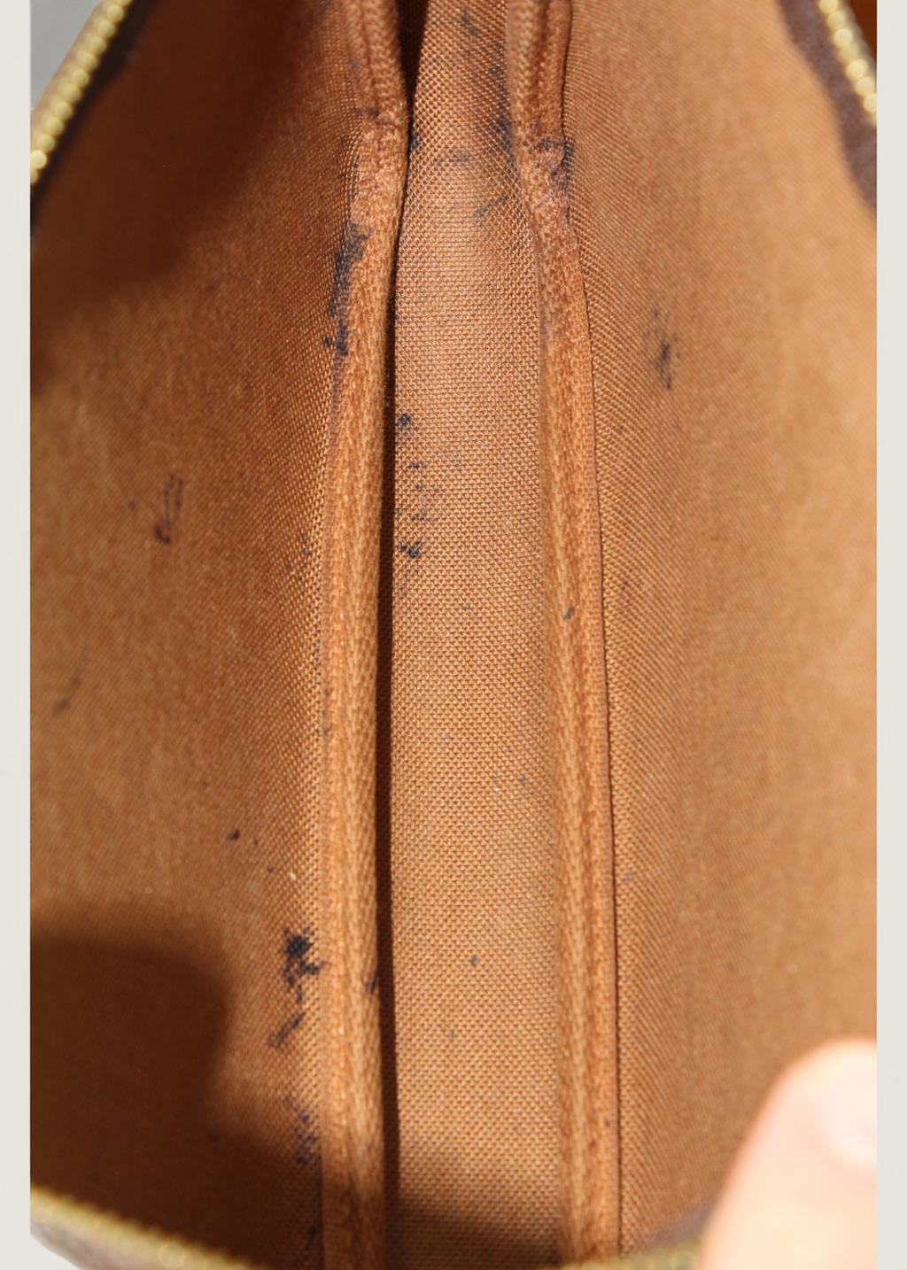 Preloved | Louis Vuitton x Stephen Sprouse Graffiti Pochette Accessoires i Khaki Monogram