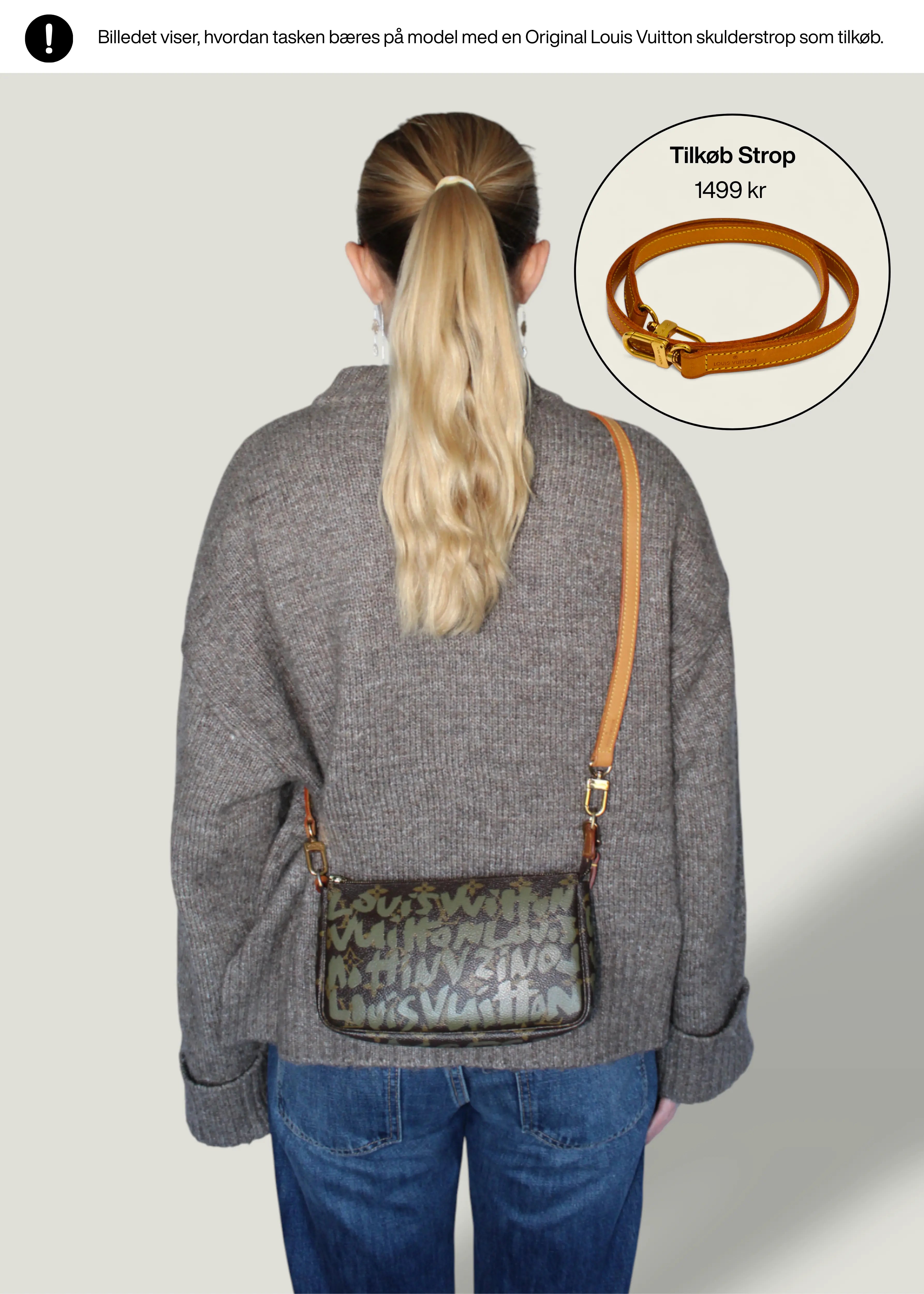 Preloved | Louis Vuitton x Stephen Sprouse Graffiti Pochette Accessoires i Khaki Monogram Louis Vuitton