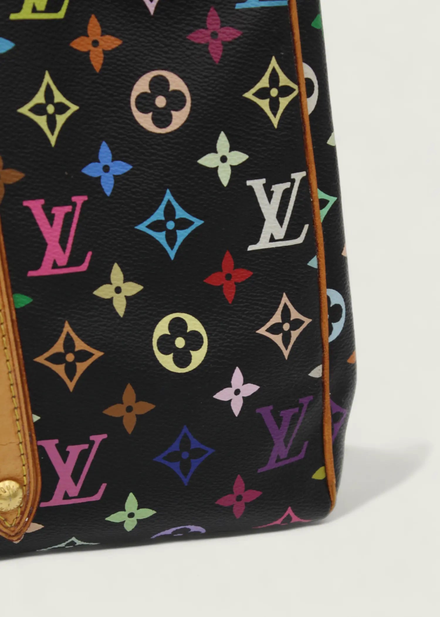 Preloved | Louis Vuitton x Takashi Murakami Ursula Totebag i Sort Multicolor Monogram Louis Vuitton