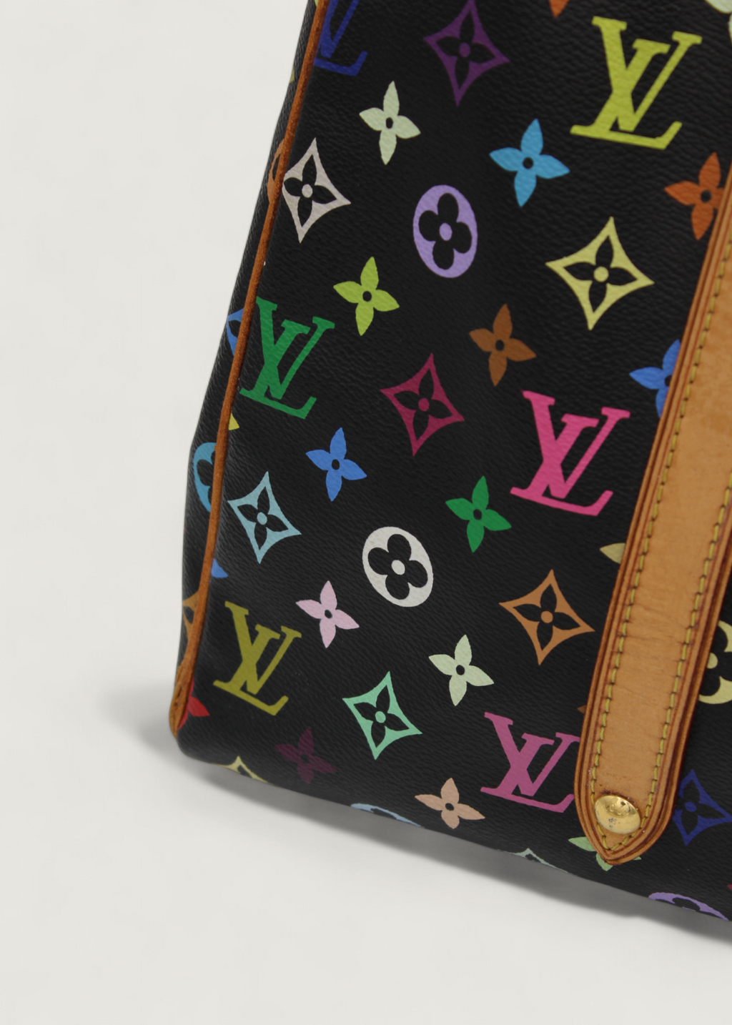 Preloved | Louis Vuitton x Takashi Murakami Ursula Totebag i Sort Multicolor Monogram