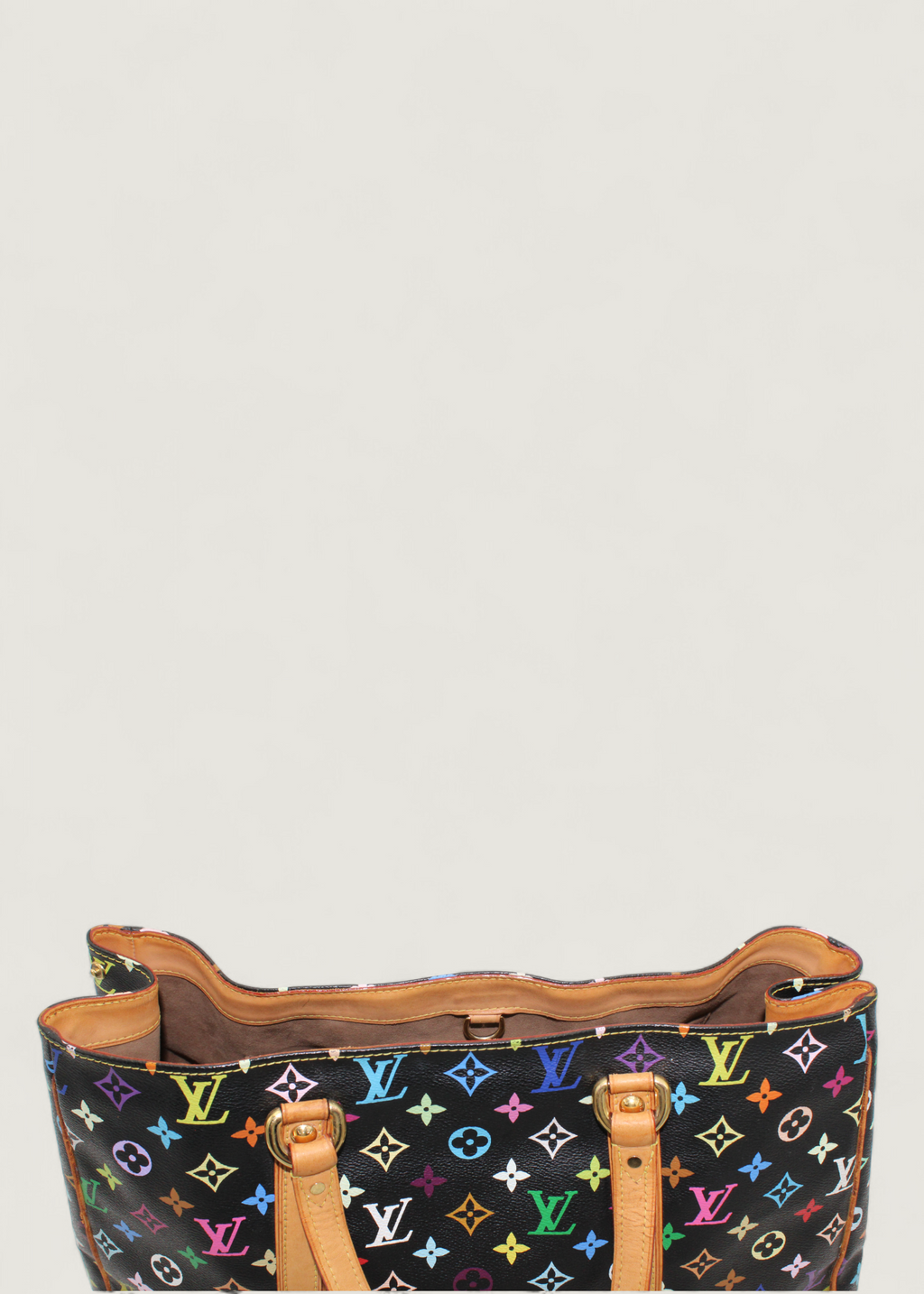 Preloved | Louis Vuitton x Takashi Murakami Ursula Totebag i Sort Multicolor Monogram